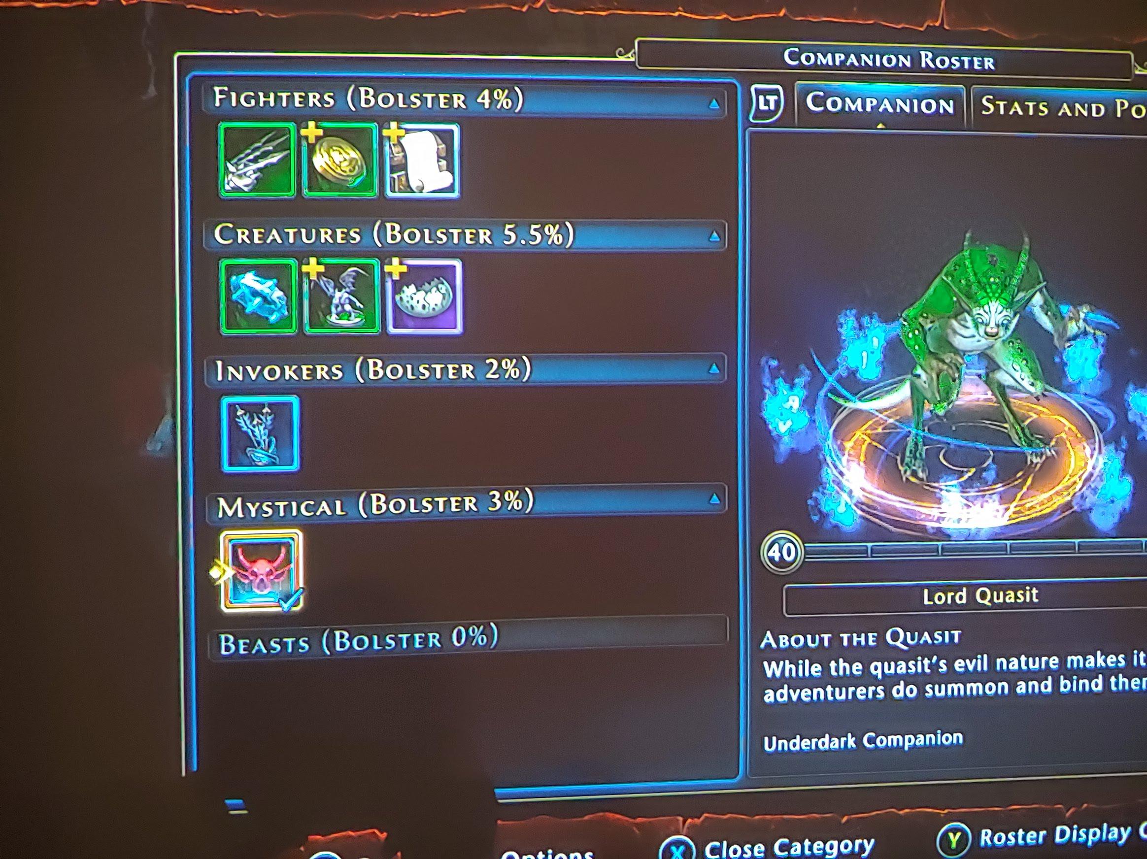 Can anyone explain Bolster in the Companion list? r/Neverwinter