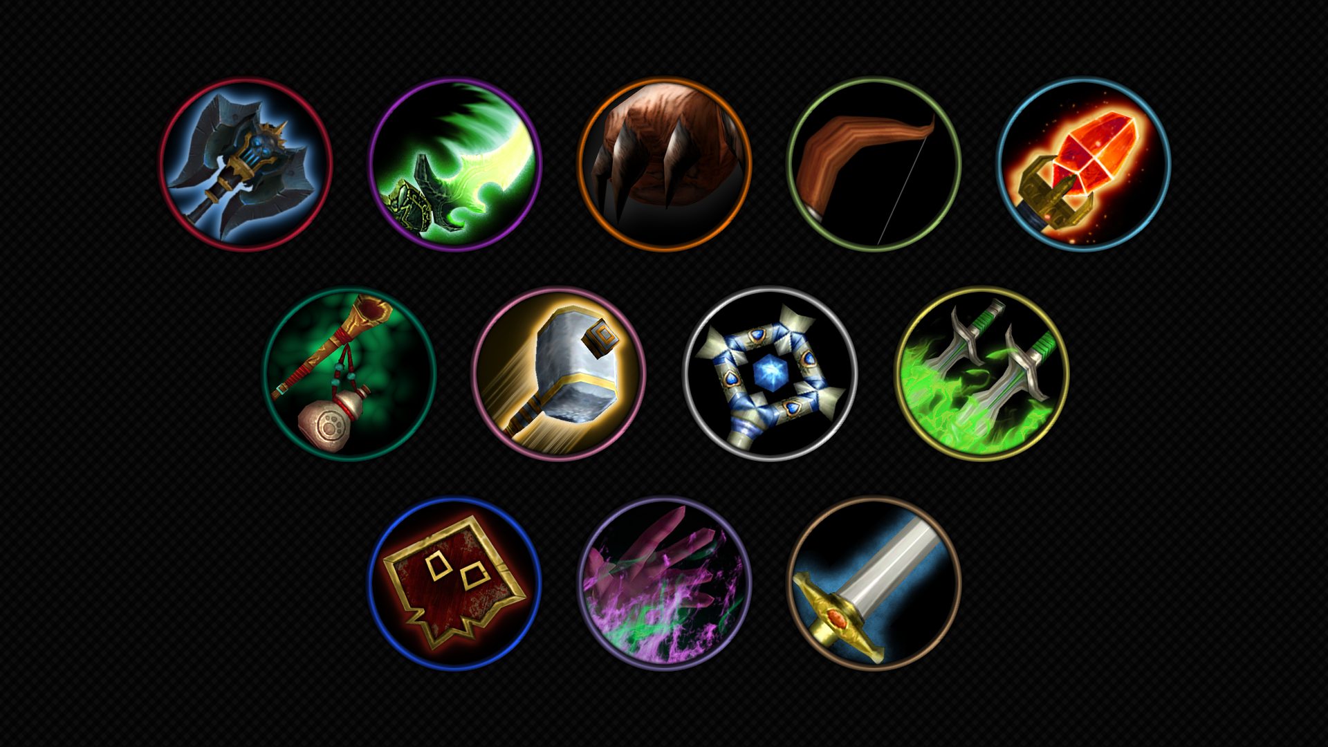 World of Warcraft Class Icons r/wow