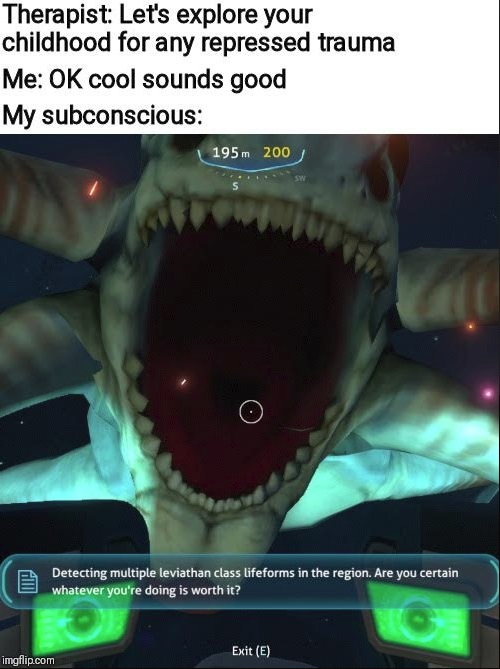[No Spoilers] When you go a little too deep... subnautica