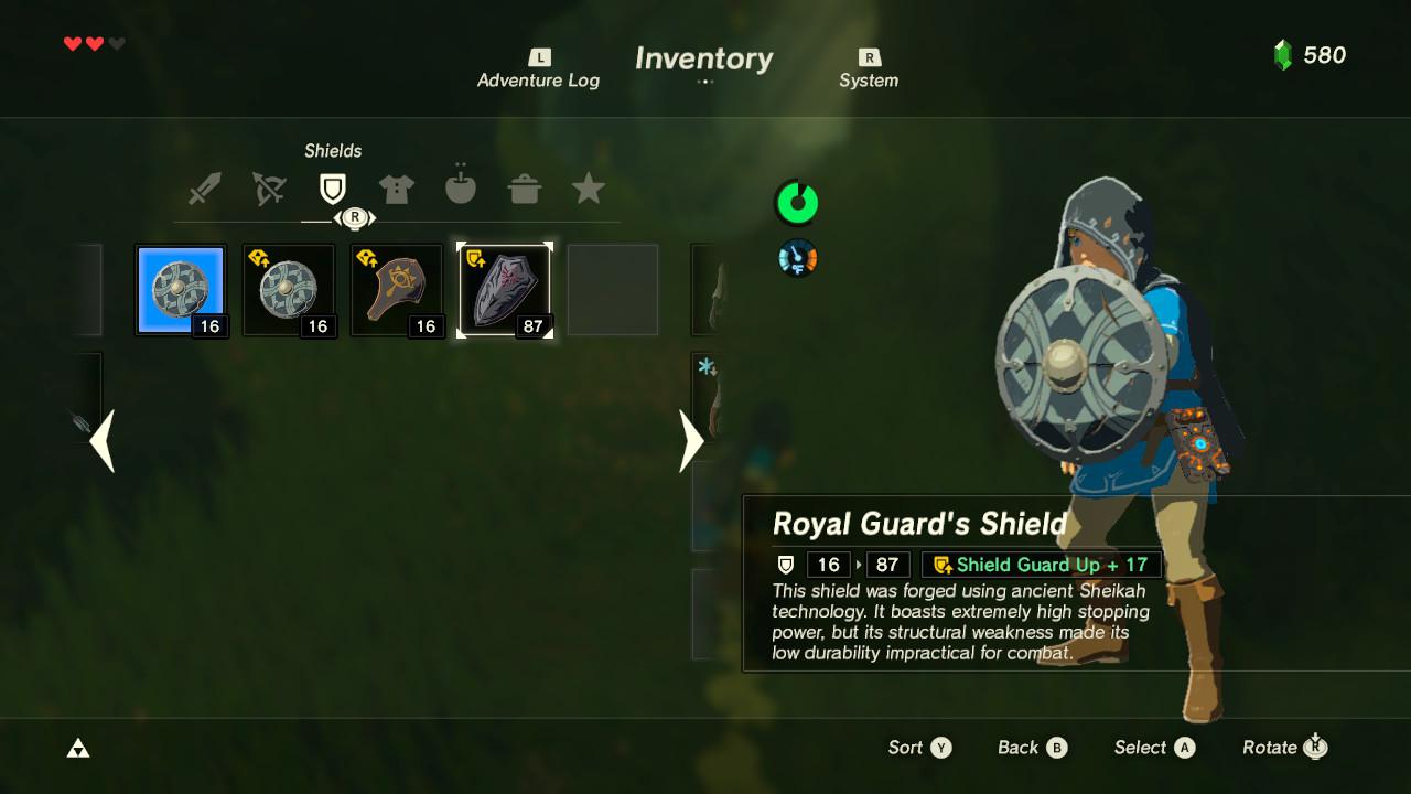 [BoTW] Question Is my chest scaling broken? (info in comments) r/zelda