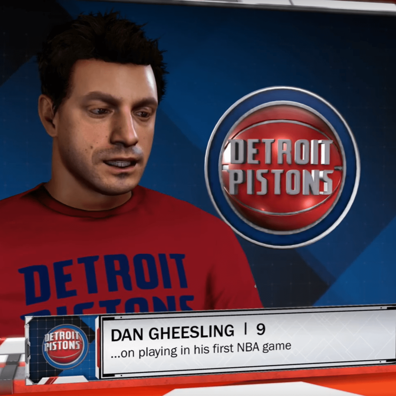 In 2038, the Detroit Pistons draft their first android player r