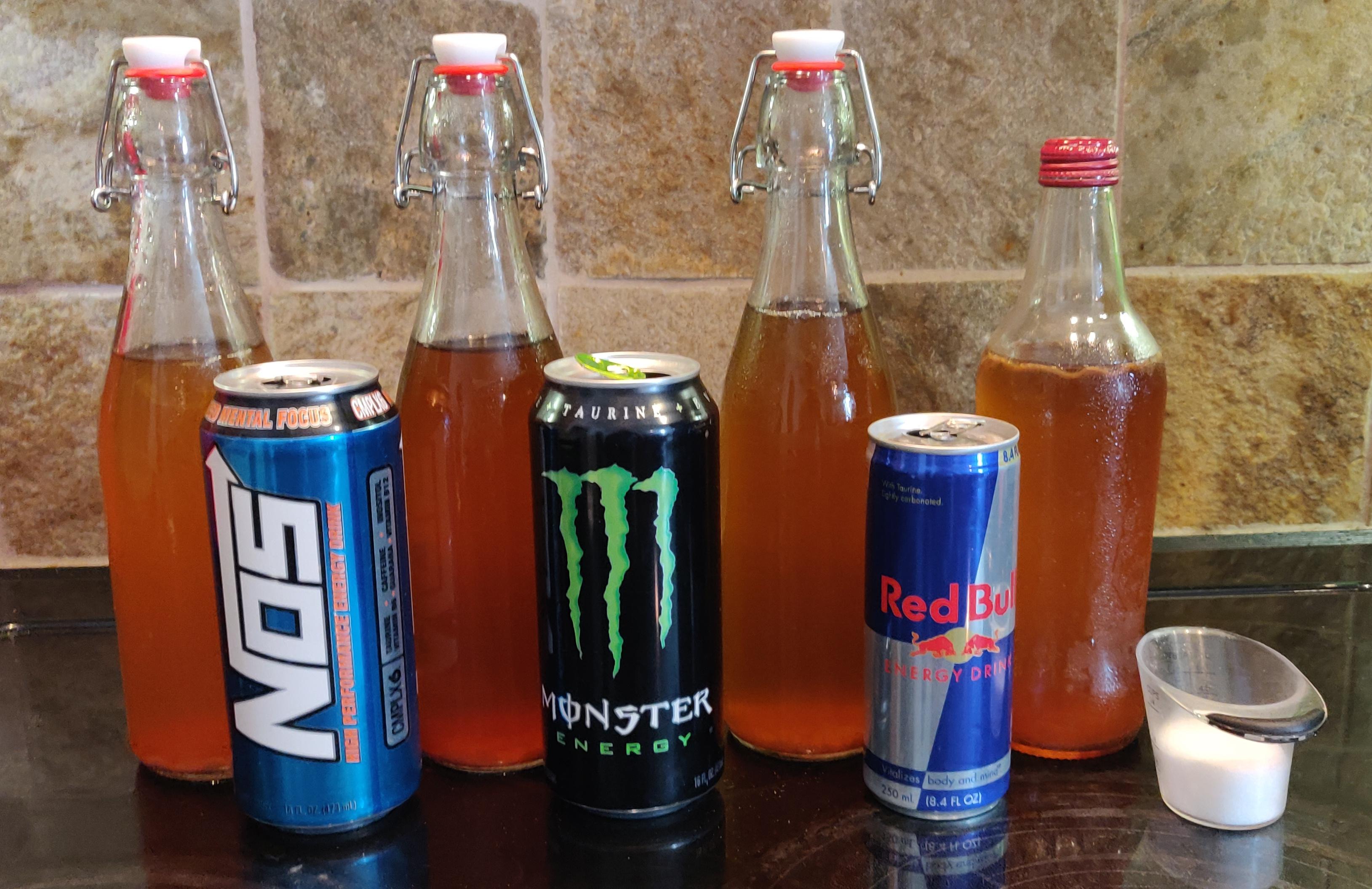 Energy drink experiment r/Kombucha