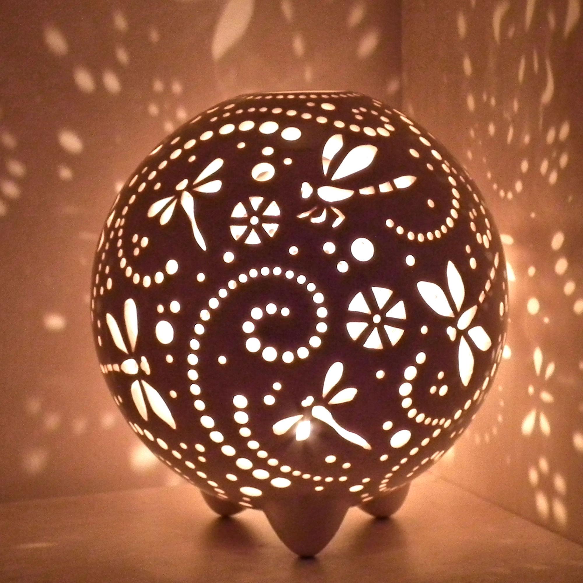 Handcarved ceramic lanterns for home decor r/HomeDecorating