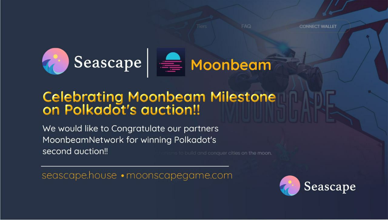 Congratulations to Moonbeam for winning the Polkadot second auction. More wins 🎉🎉 r/moonbeam