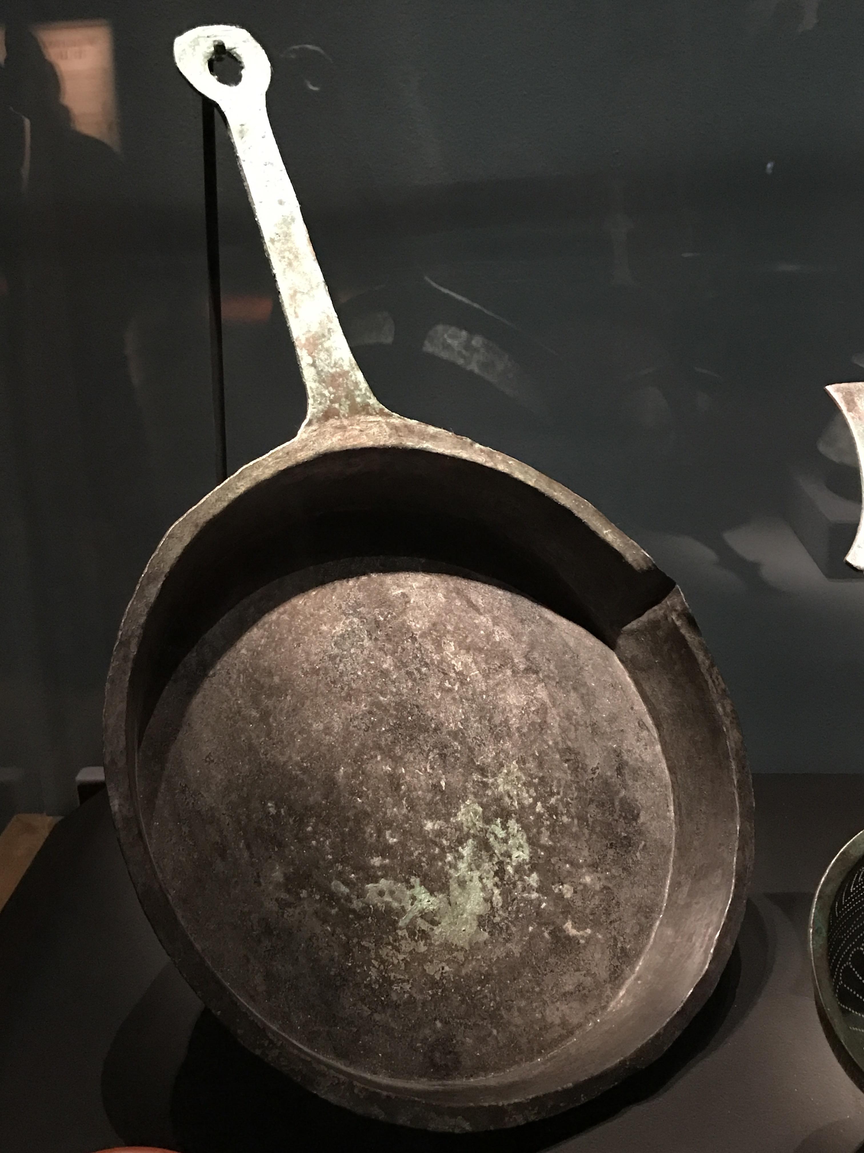 Why does this Ancient Roman cast iron pan look identical to a modern