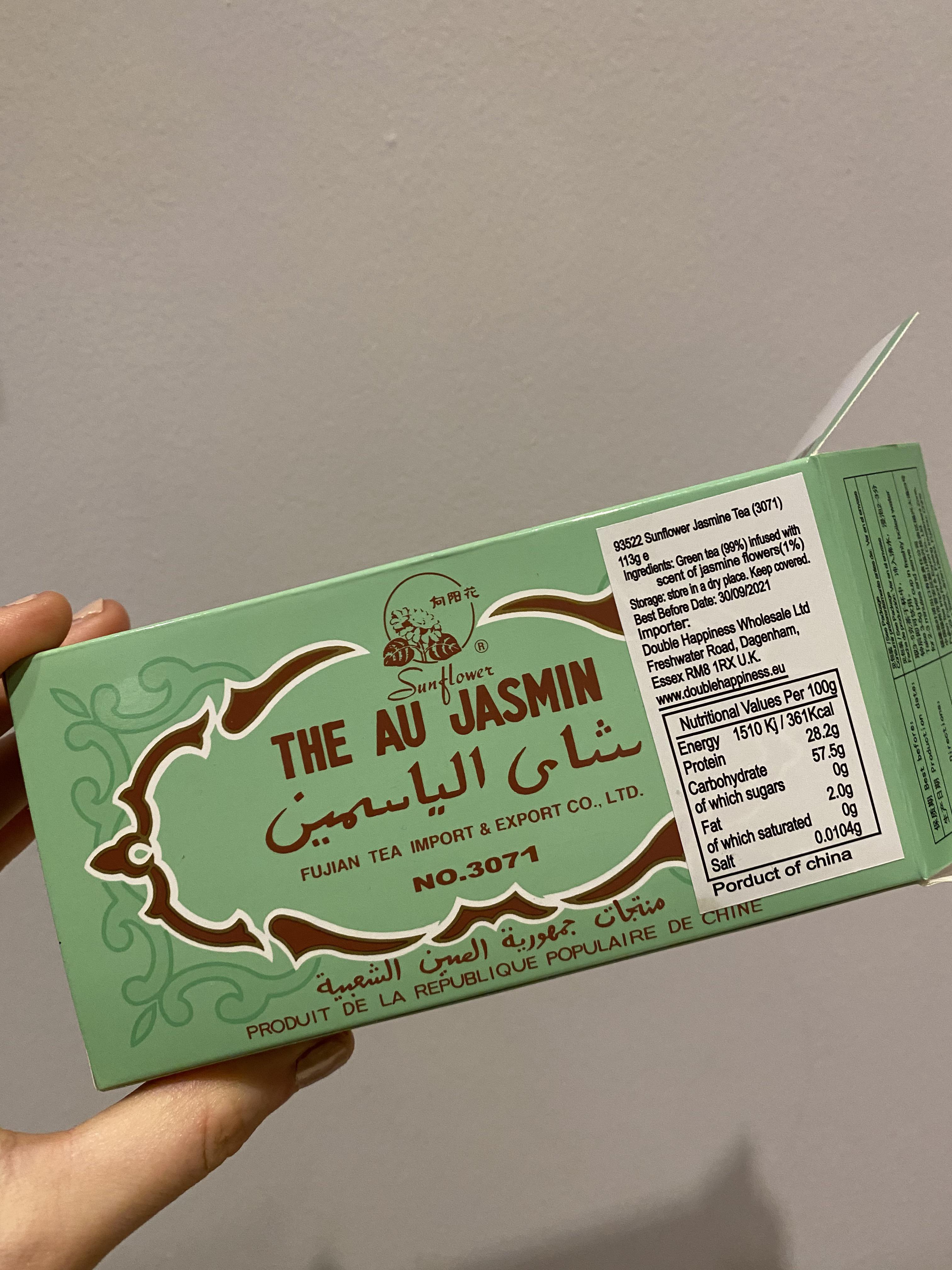 Surely jasmine tea doesn’t have calories..?!? Can anyone help? I’m