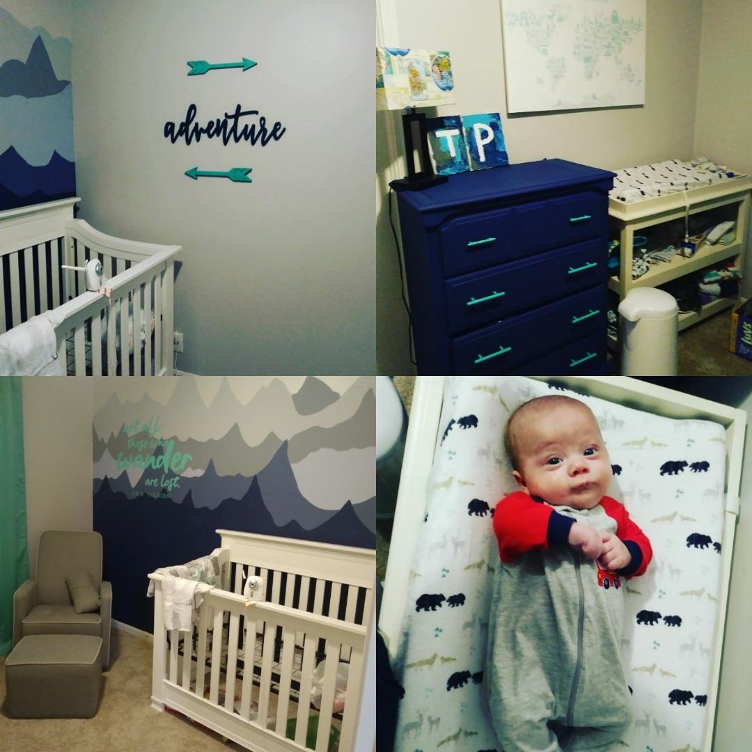 Nursery is done! 3 months after birth... r/BabyBumps