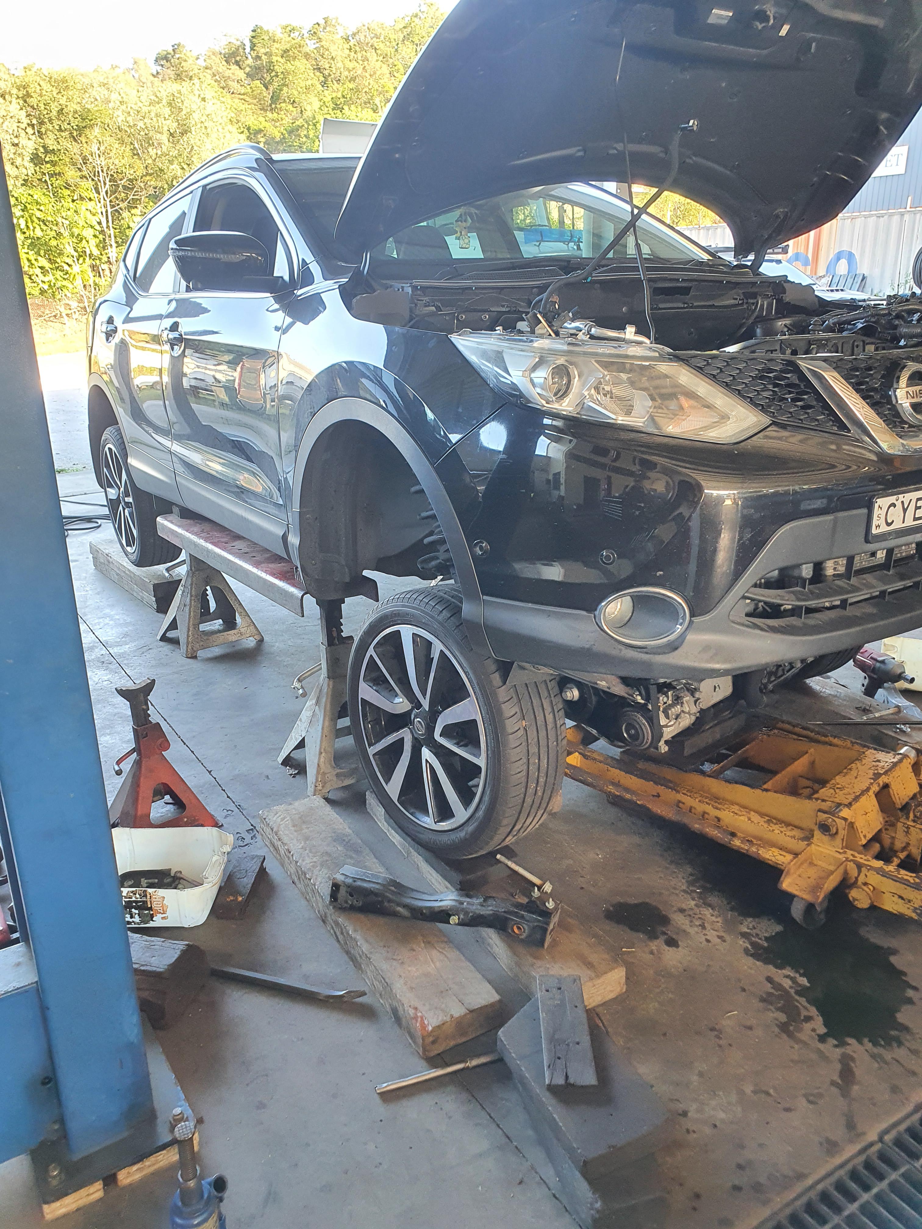 Turbo removal on Nissan Qashqai