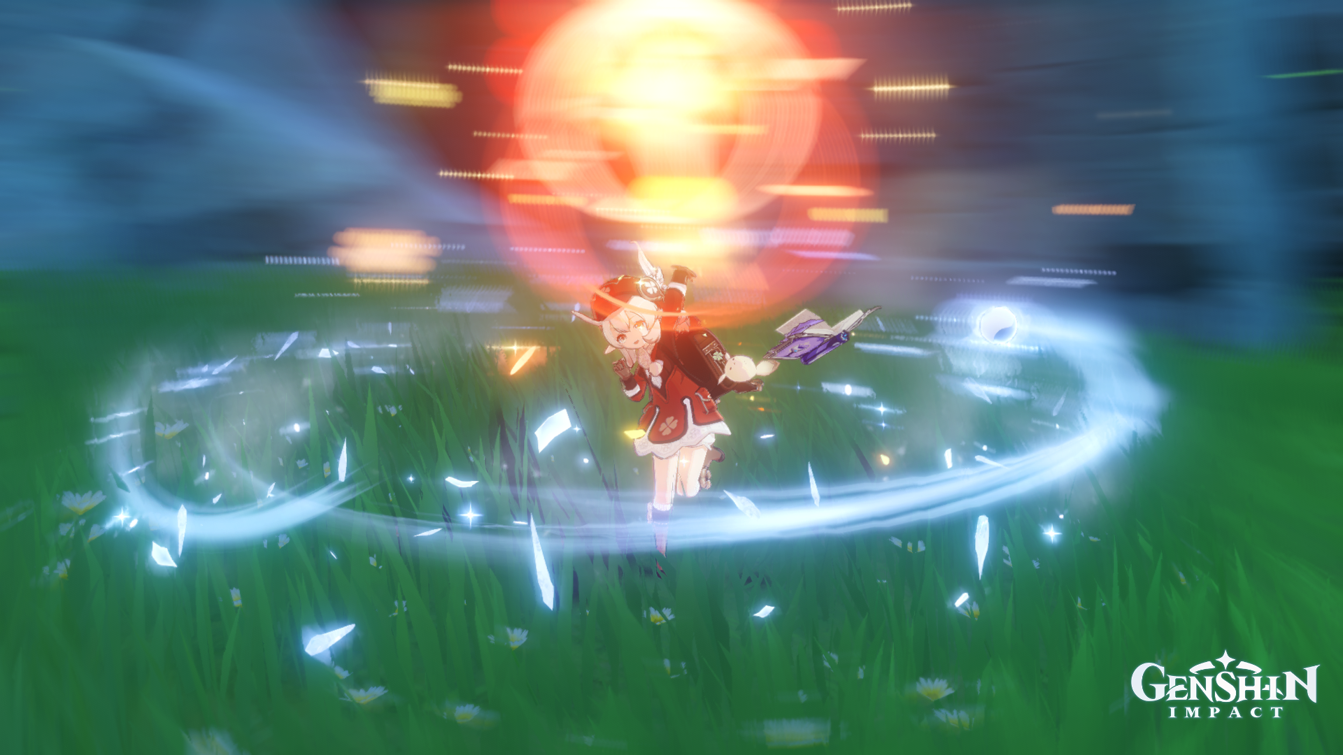 This is the real job of the motion blur. r/Genshin_Impact