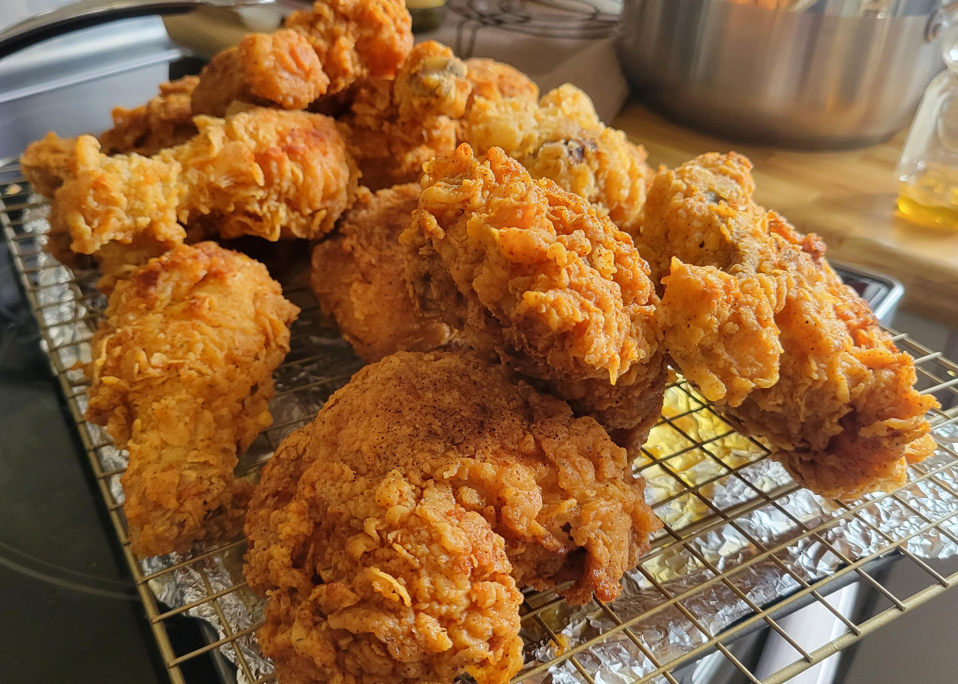 [Homemade] Fried Chicken food