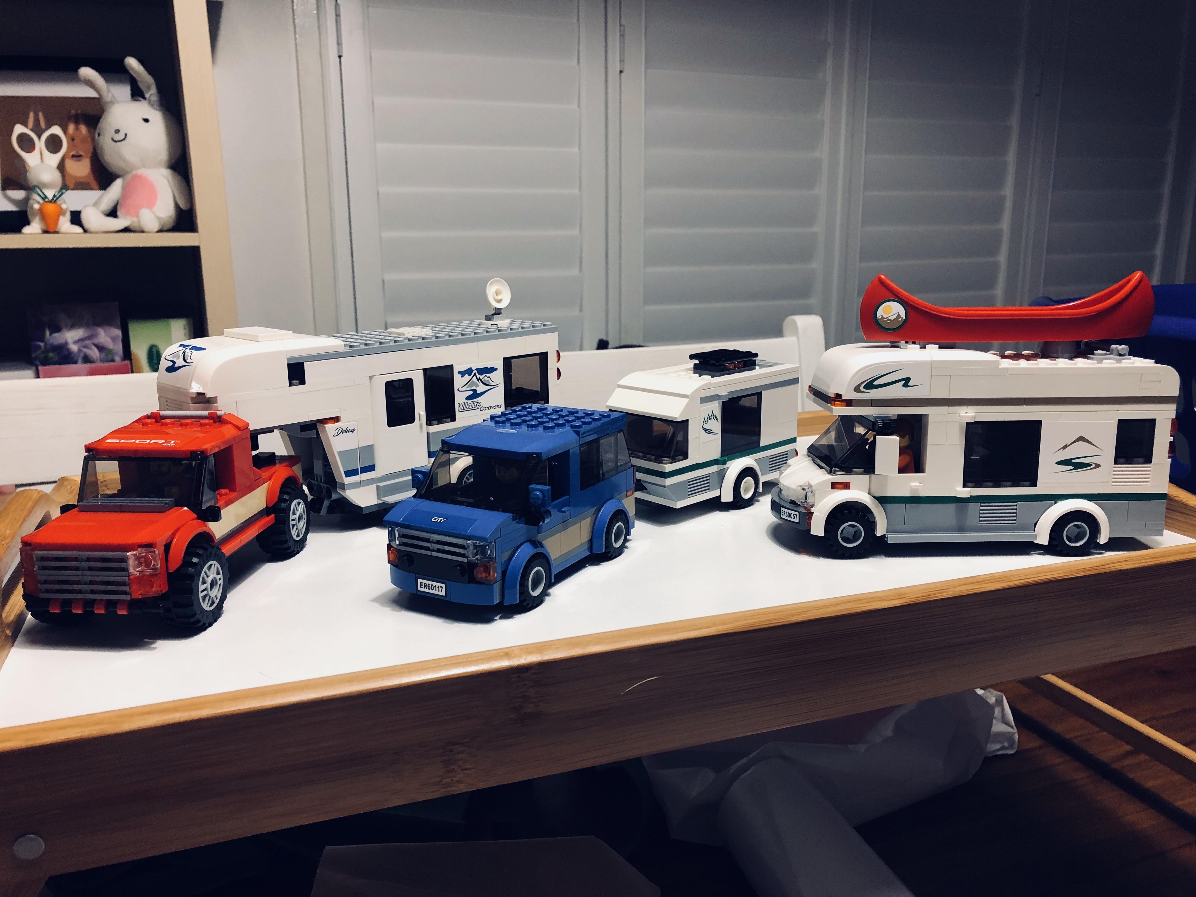 LEGO City Campervan Generations (2018, 2016, 2014) r/lego