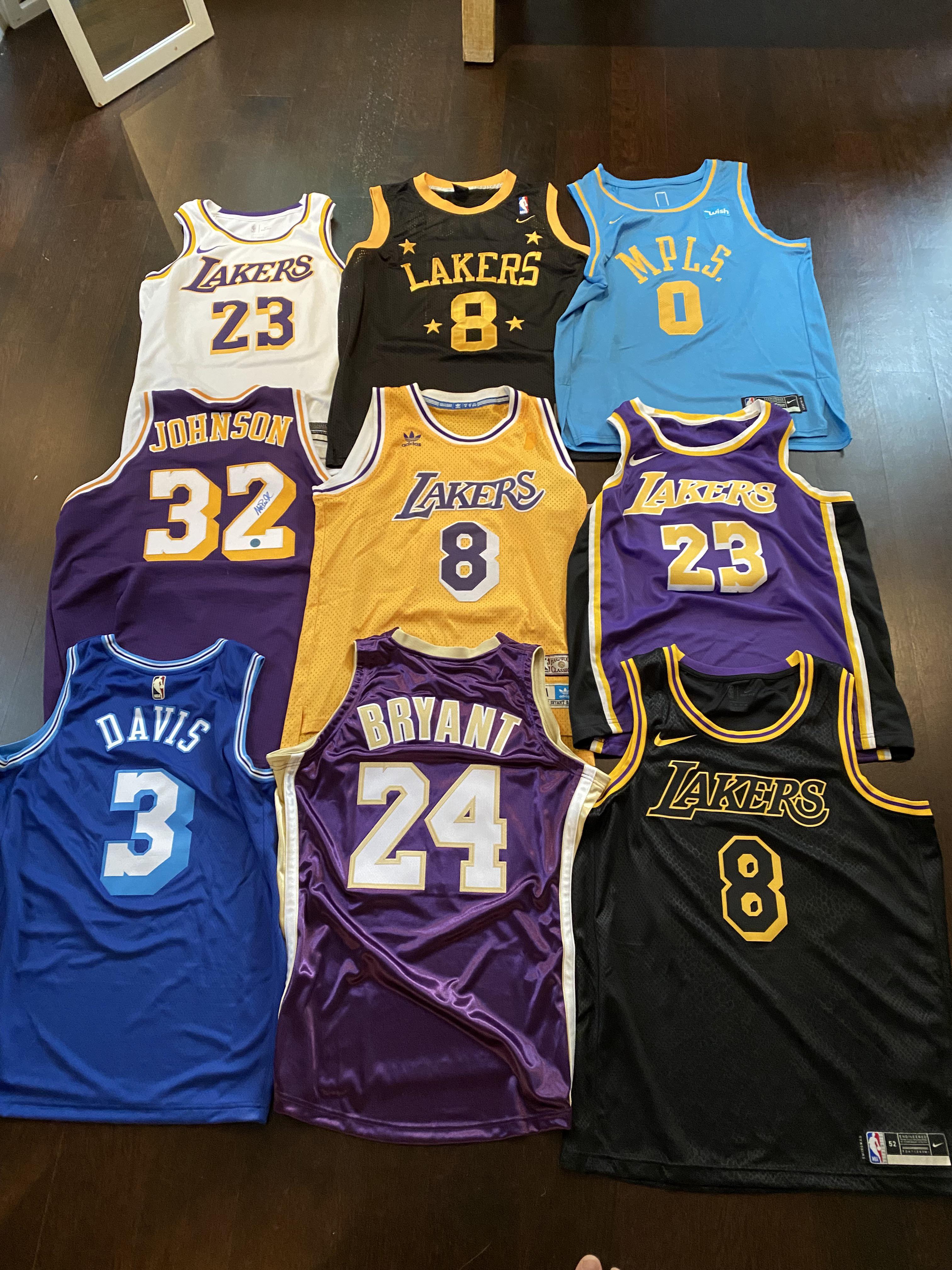 Jersey collecton r/lakers