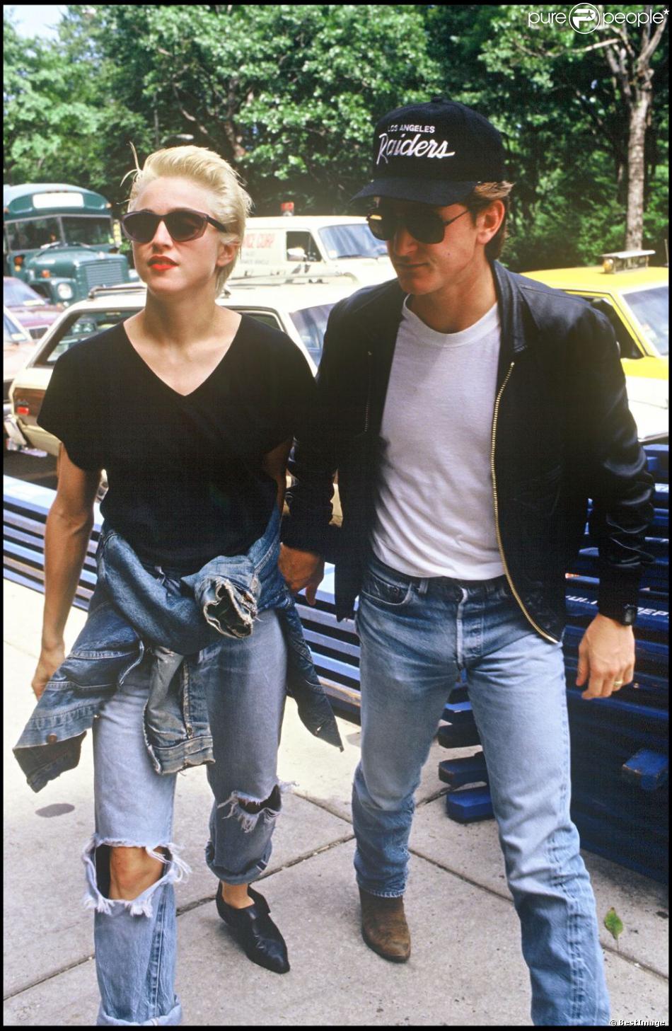 Madonna and Sean Penn (1987) r/imagesofthe1980s