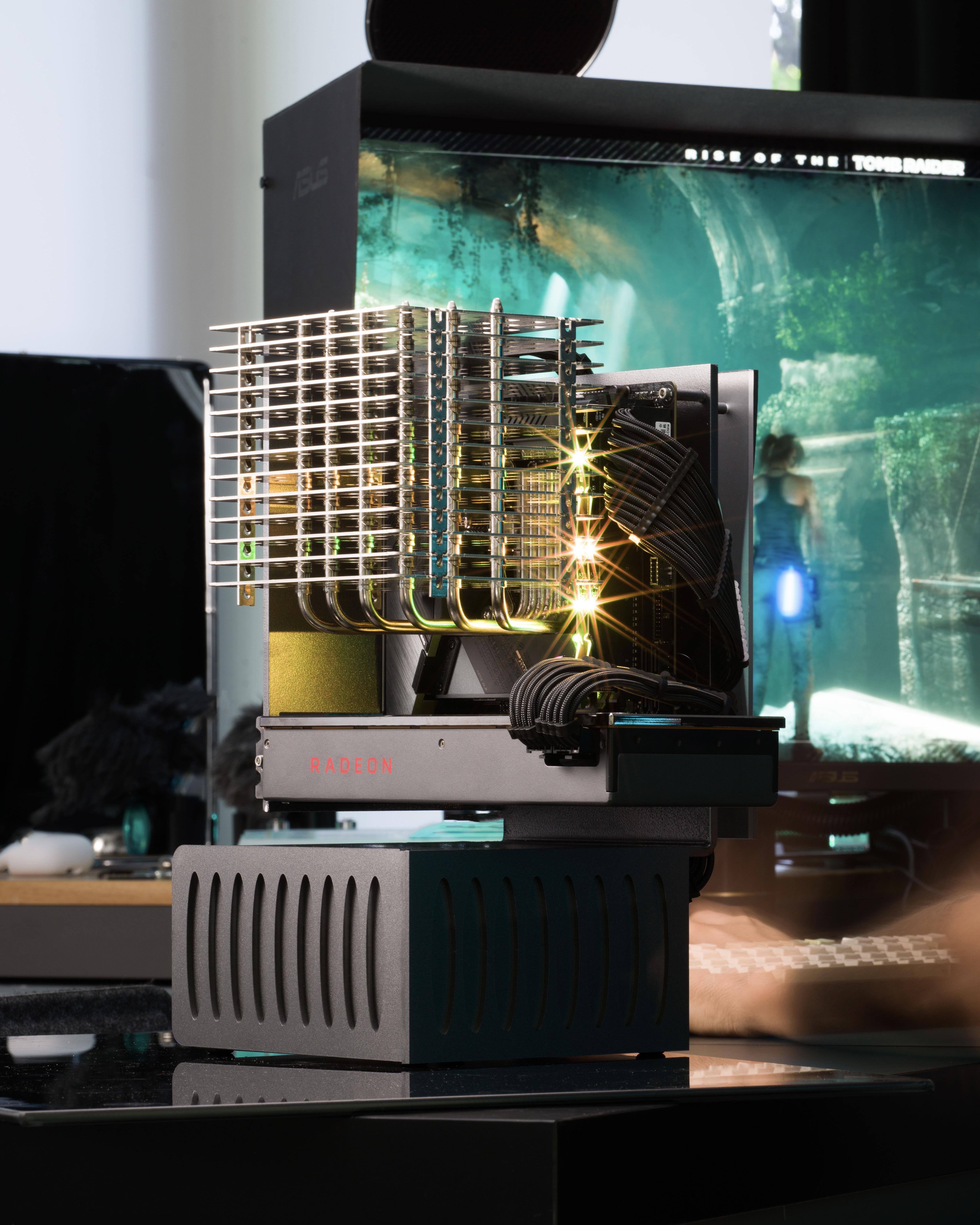 Fell in love with this Passive Cooler Gaming Rig! r/sffpc