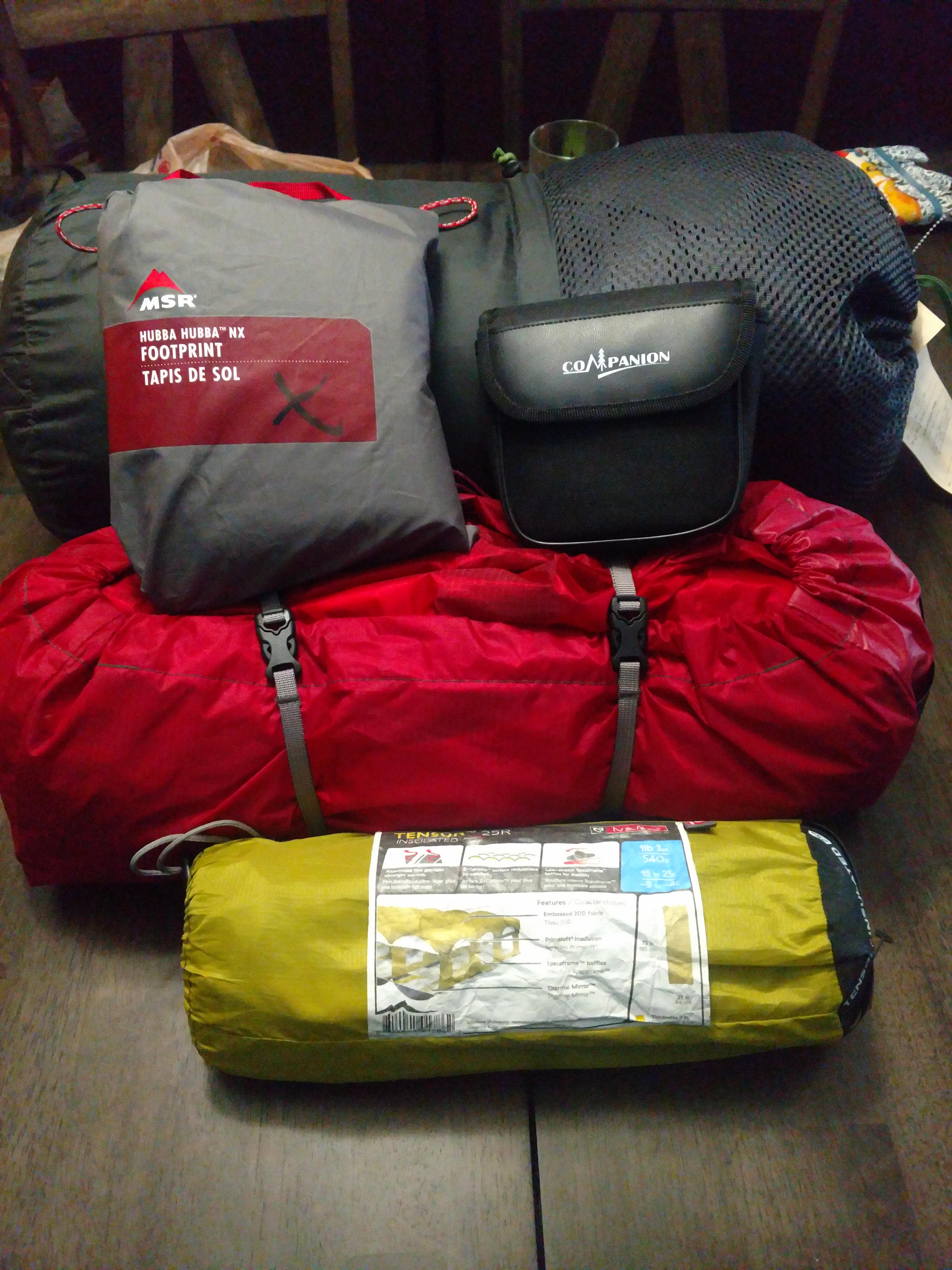 REI Garage Sale Haul! So worth sleeping outside. r/CampingandHiking