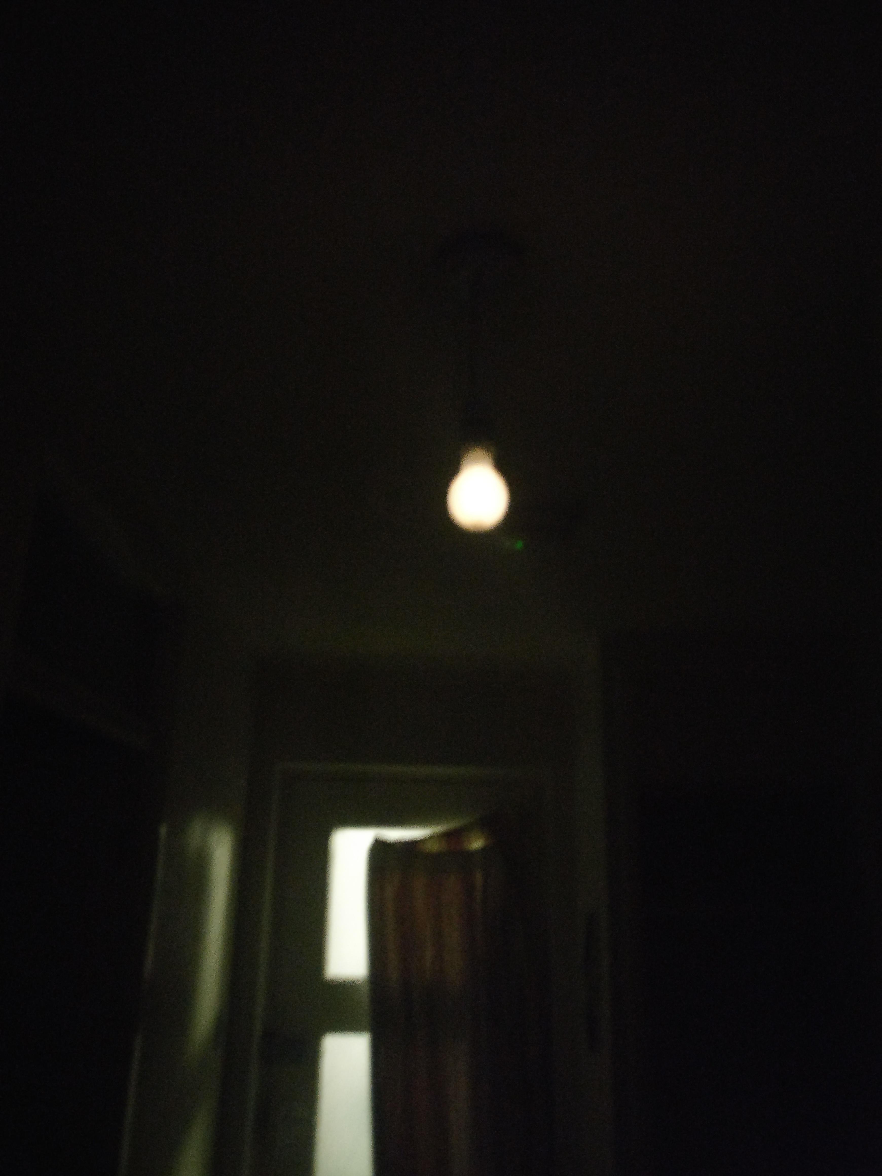 My hall light won't turn off, I took this after switching all the