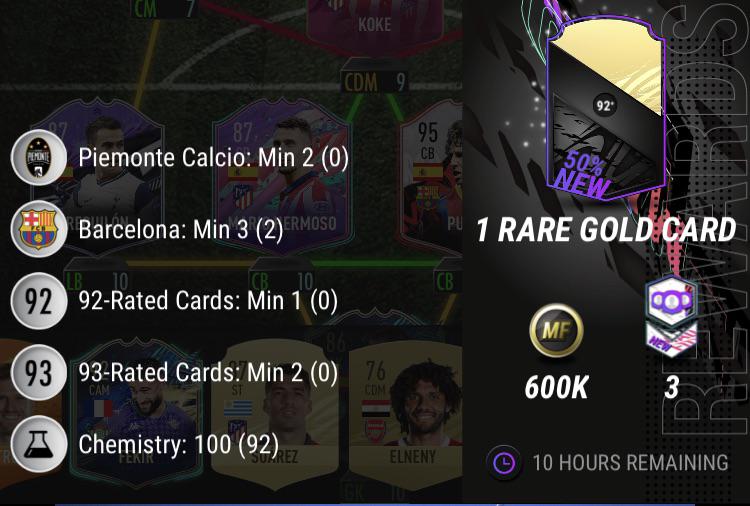 Hi, does anyone have the 50 new 92+ rare gold pack from tomorrow’s