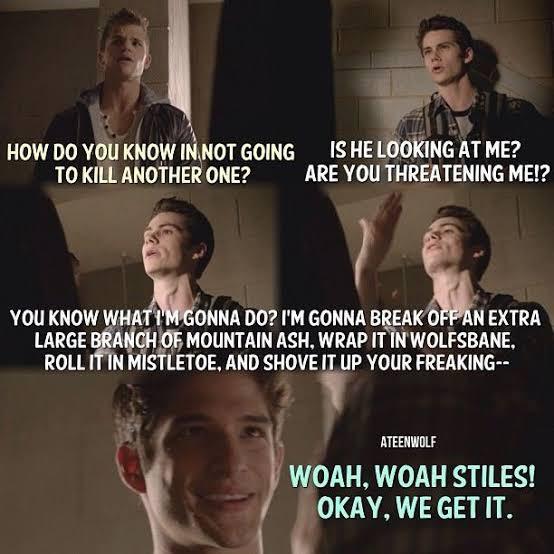 Teen Wolf Stiles Quotes