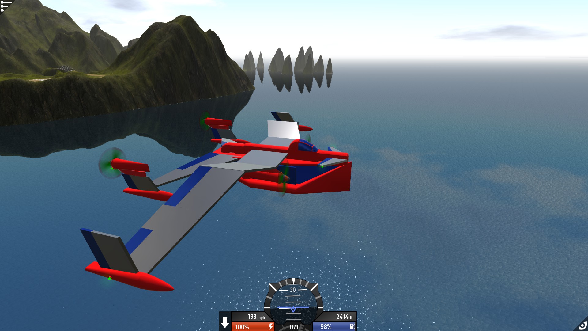 I finally made a boat plane that can take off and land easily on the