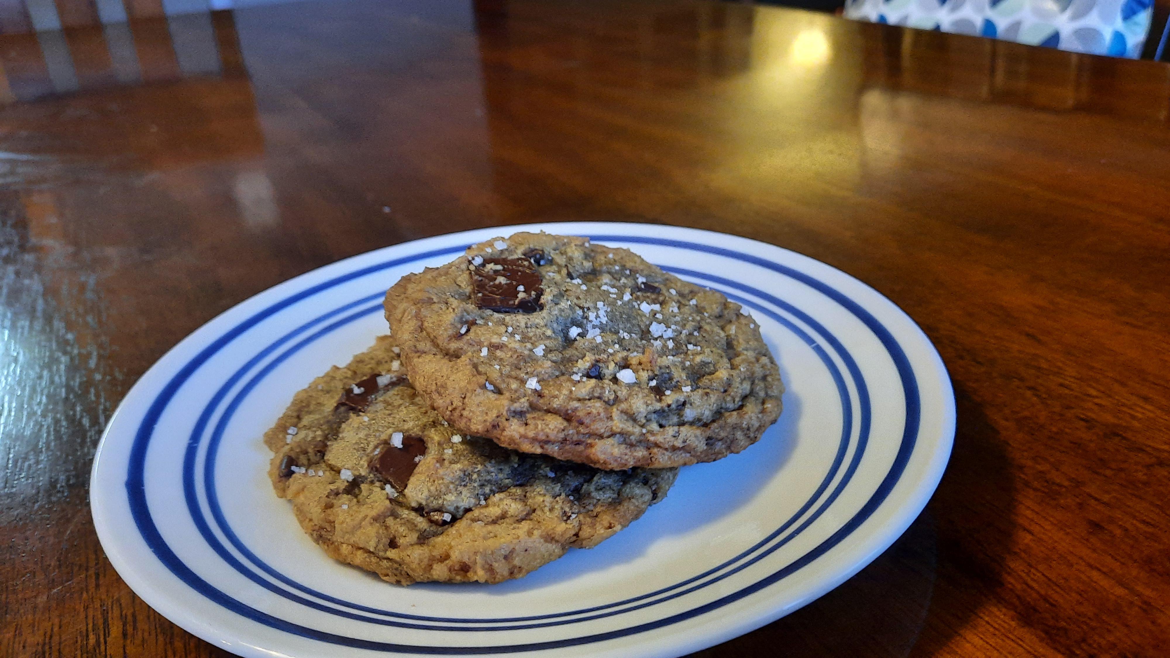 made some of Alvin Zhou's 48 hour cookies r/Baking