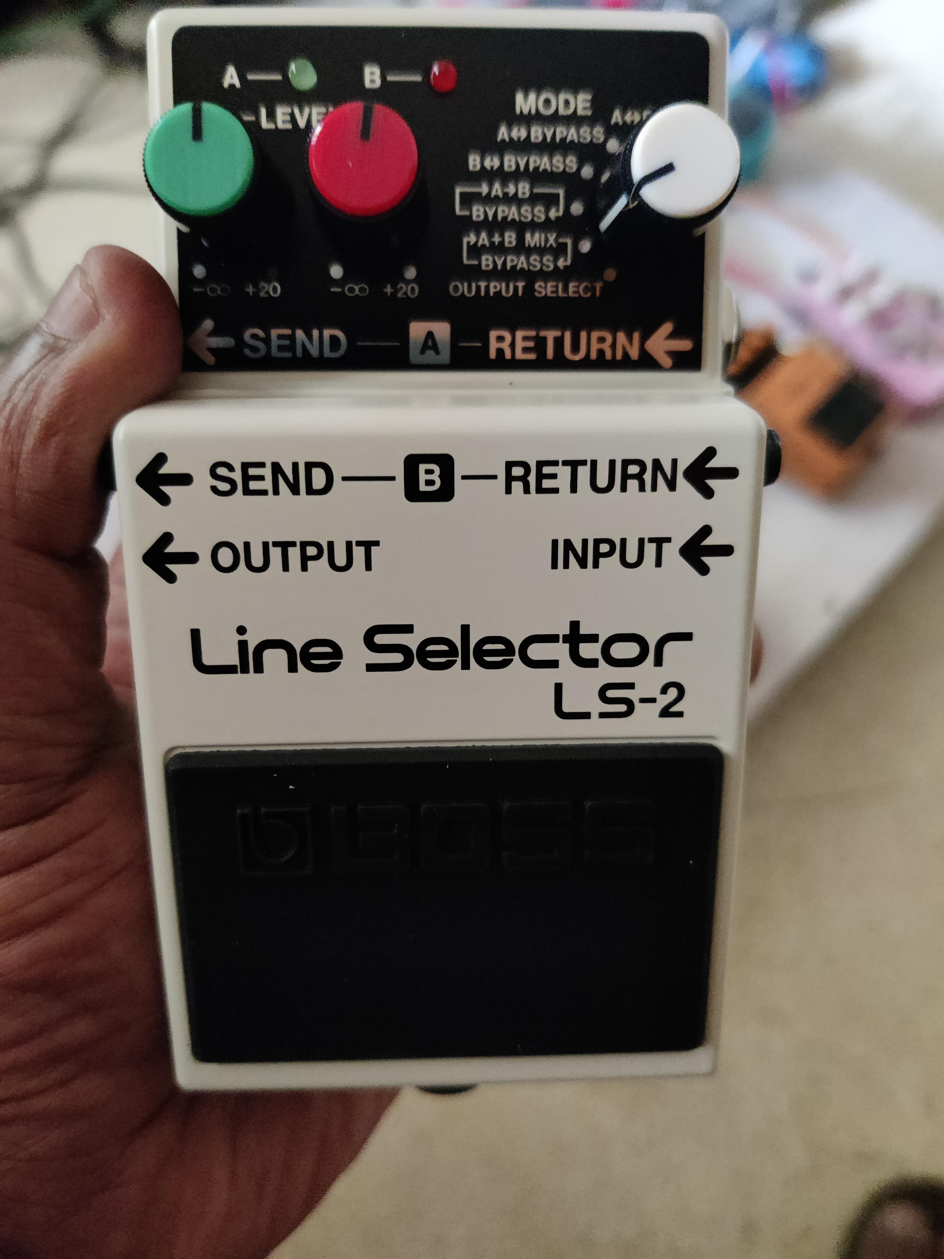 [NPD] BOSS LS-2 Line Selector. More in comments. : r/guitarpedals