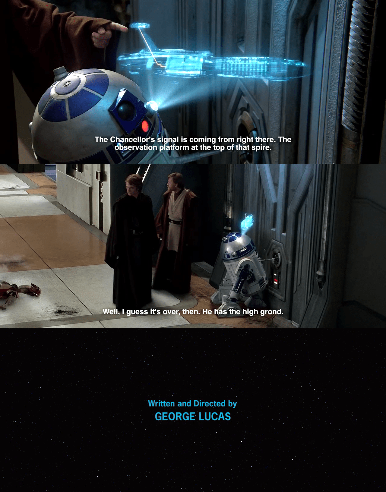 The dark side of the Force is a pathway to many positions