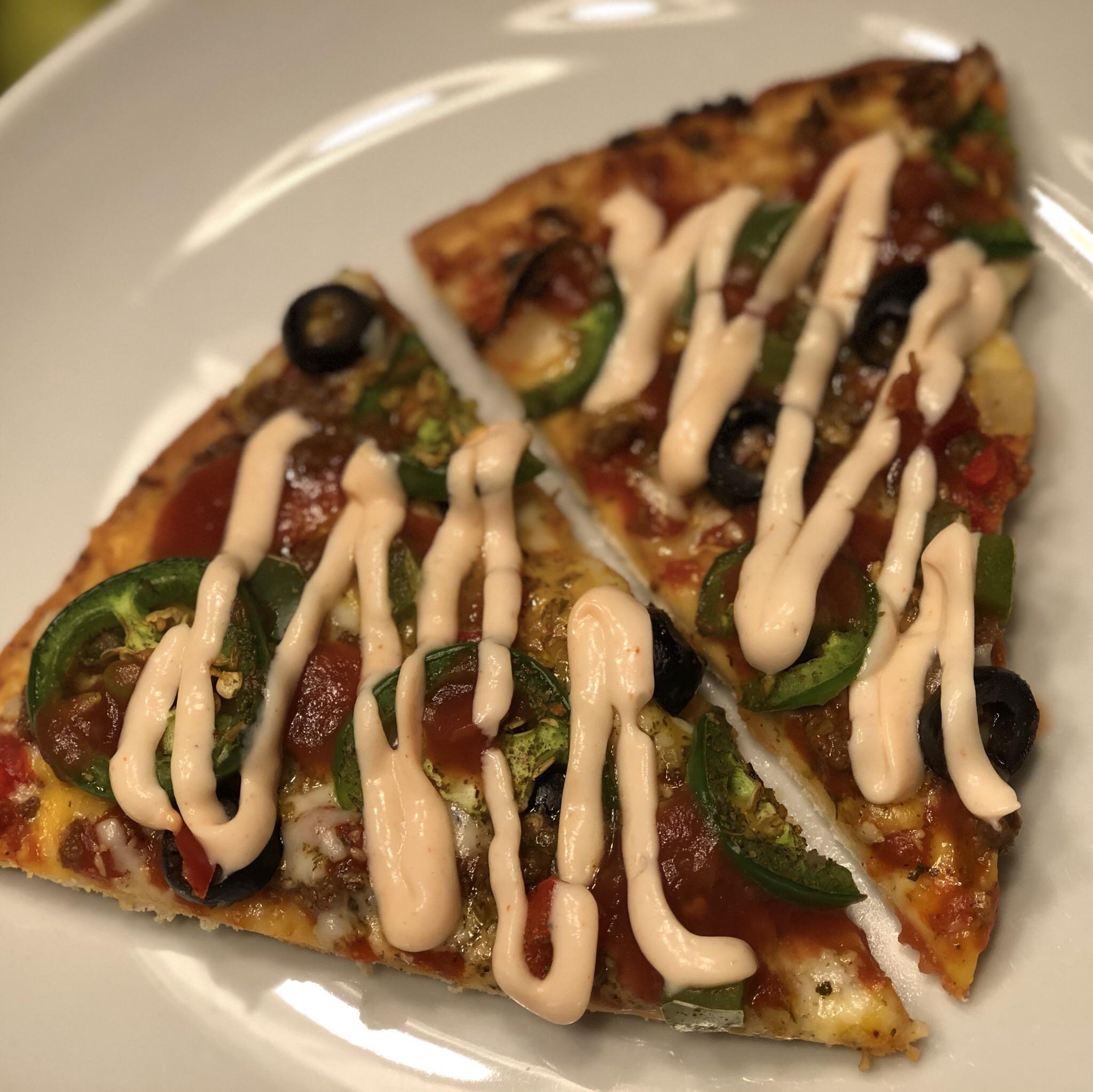 Doctoredup Mexican Pizza 120 calories per slice 1200isplenty