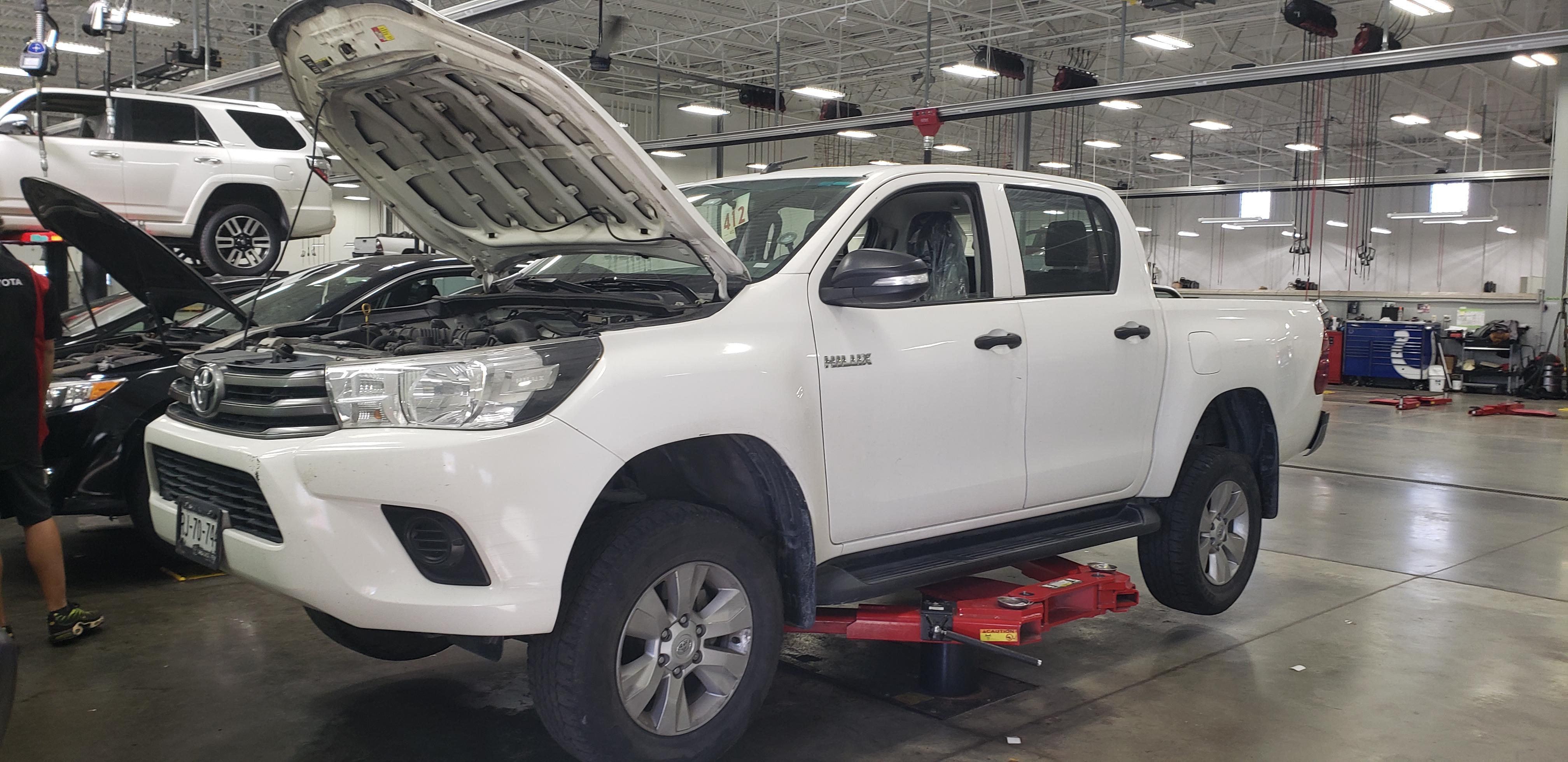 I work in Indianapolis and I got to see my First Toyota