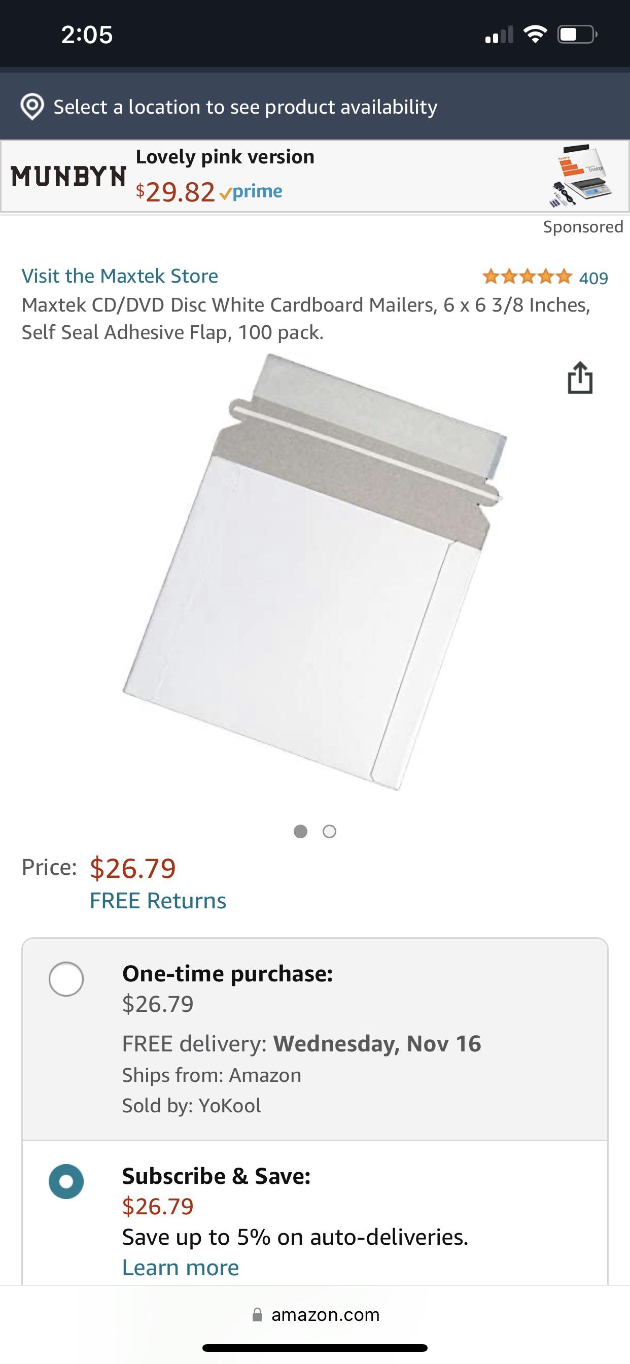 Anybody know if CD Mailers can be considered letters with non