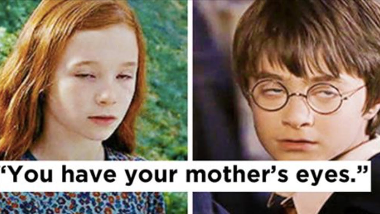 You have your mothers eyes harrypotter