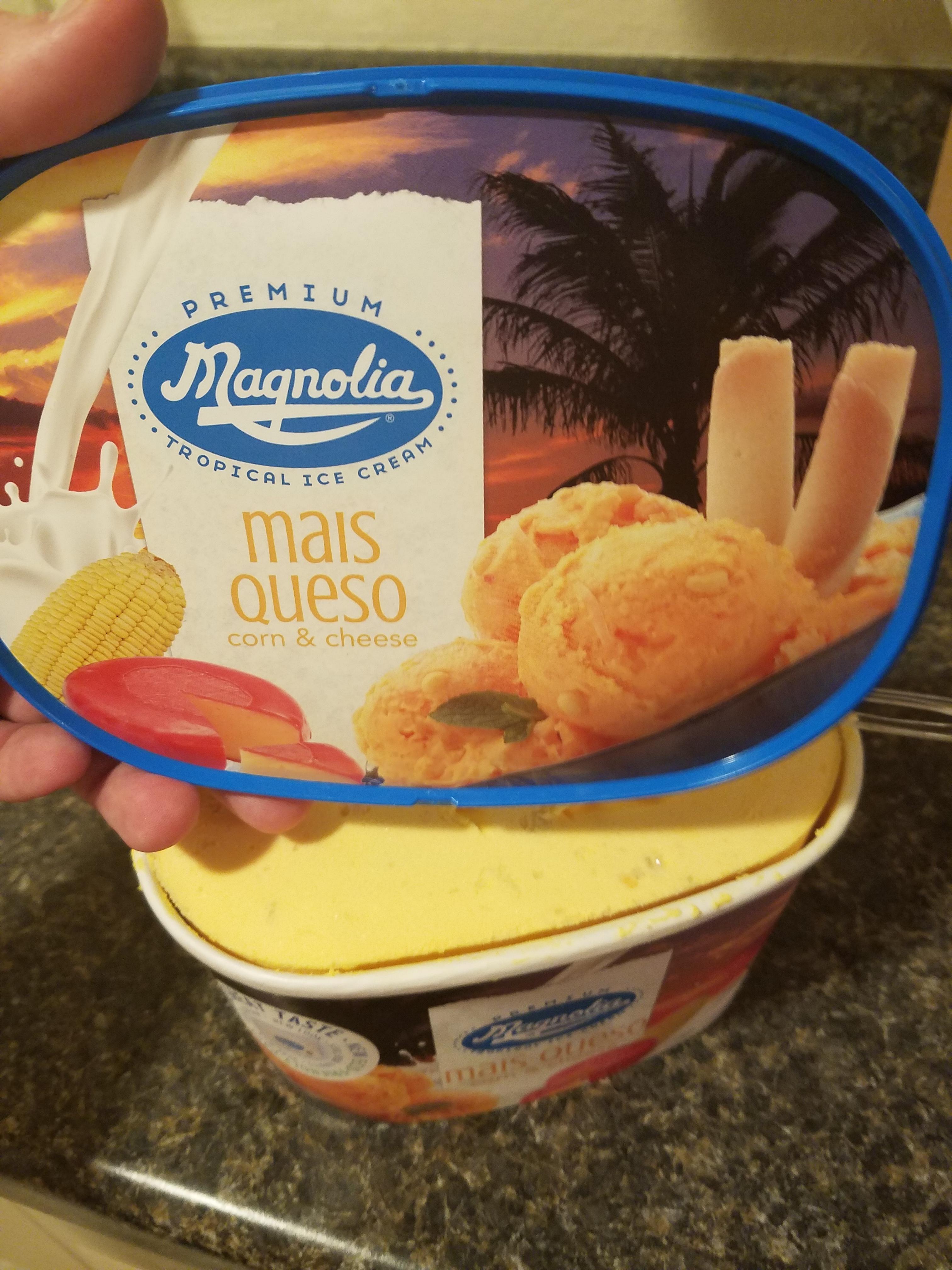 Cheese and Corn ice cream r/ofcoursethatsathing