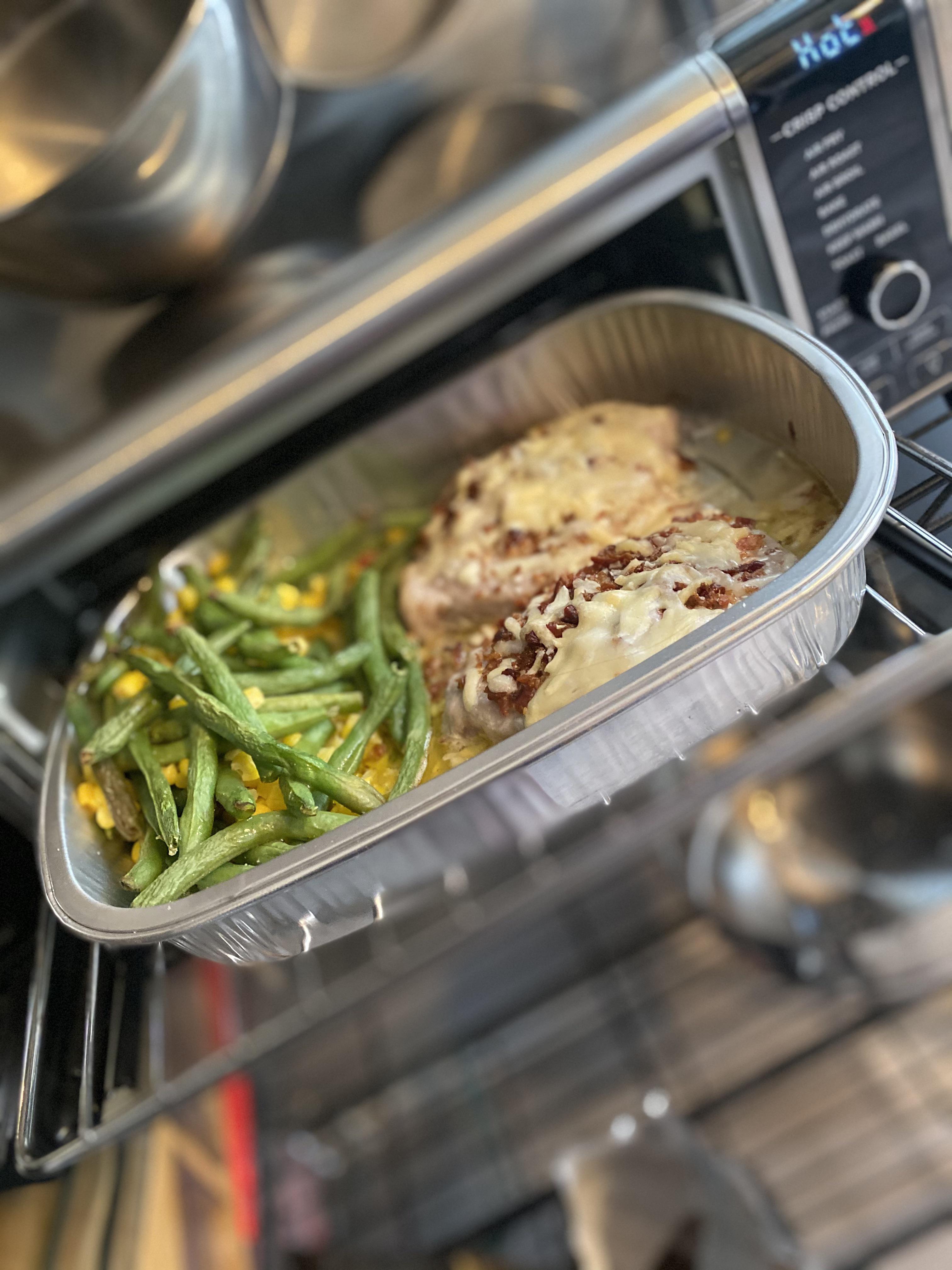 I got a small digital convection toaster oven recently and it’s the