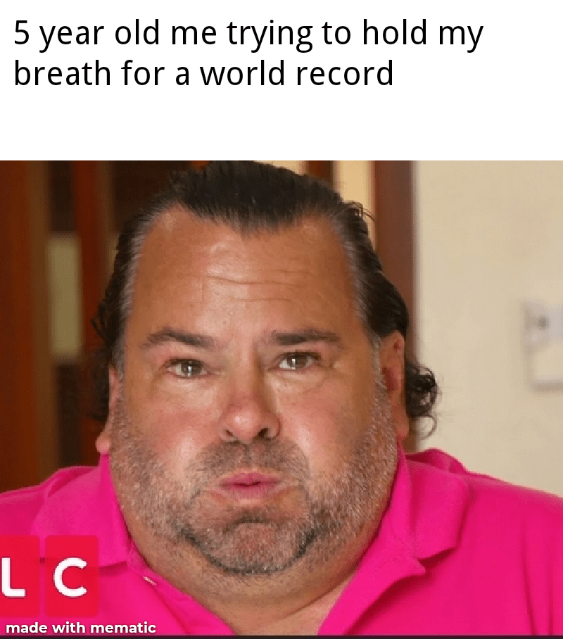 NGL, it genuinely looks like he is holding his breath r/memes