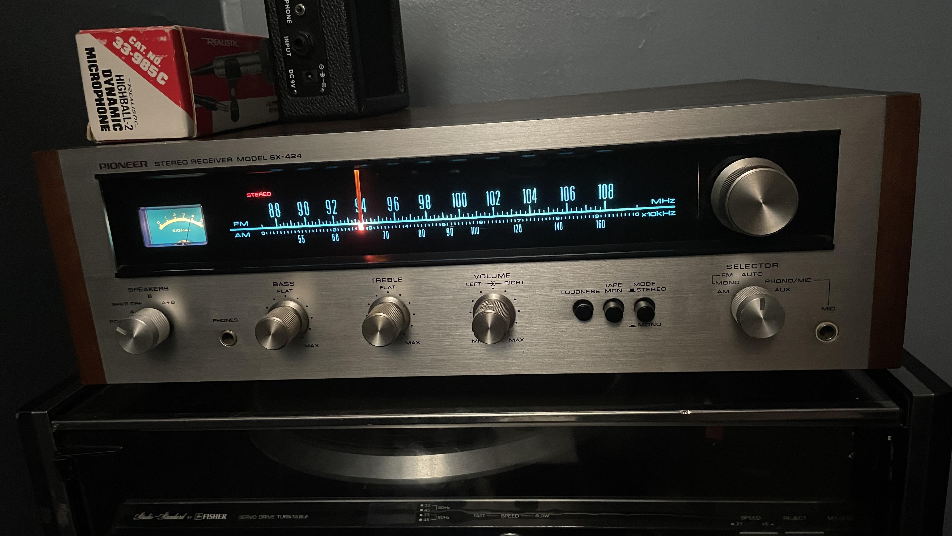 Pioneer SX-424 : r/vintageaudio