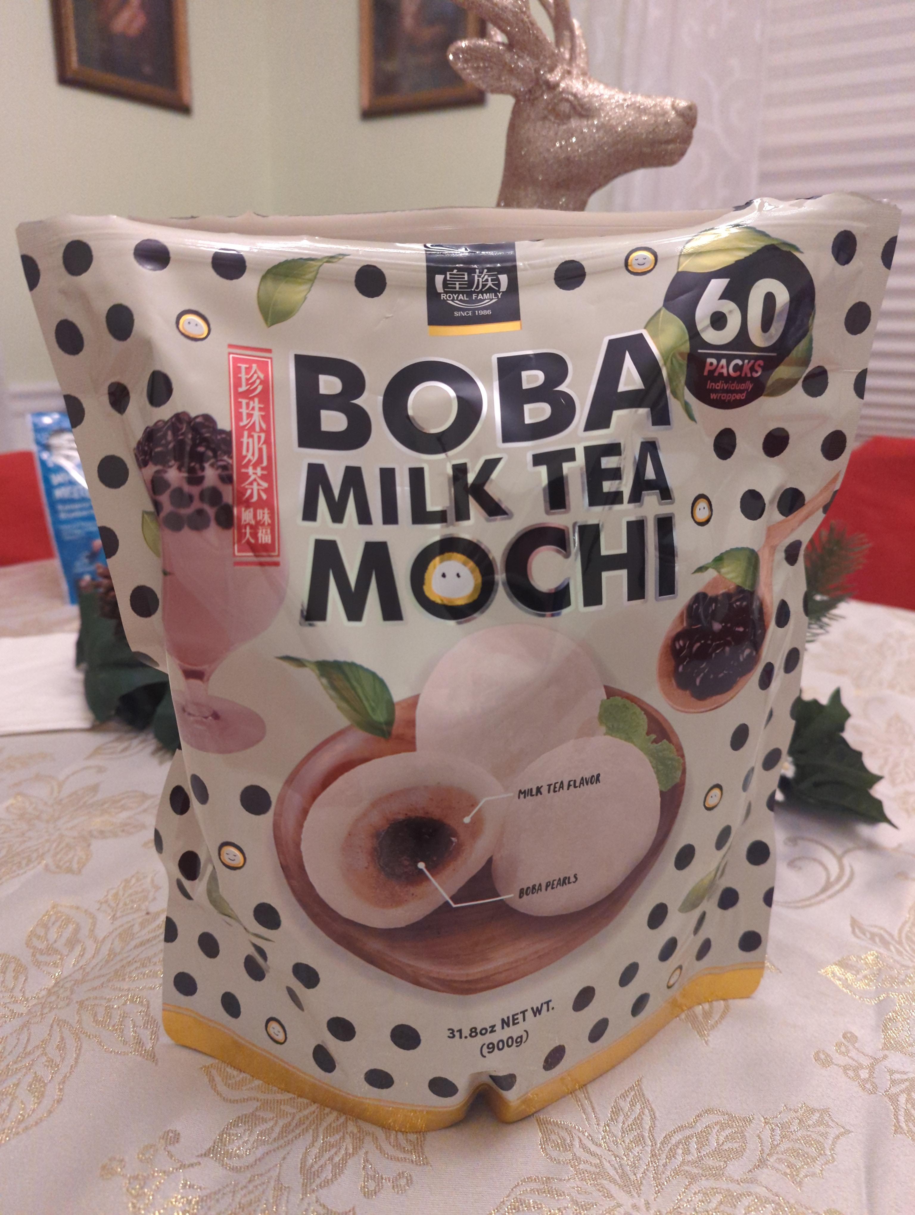 Boba Milk Tea Mochi is so good; I hate myself and I hate Costco levels