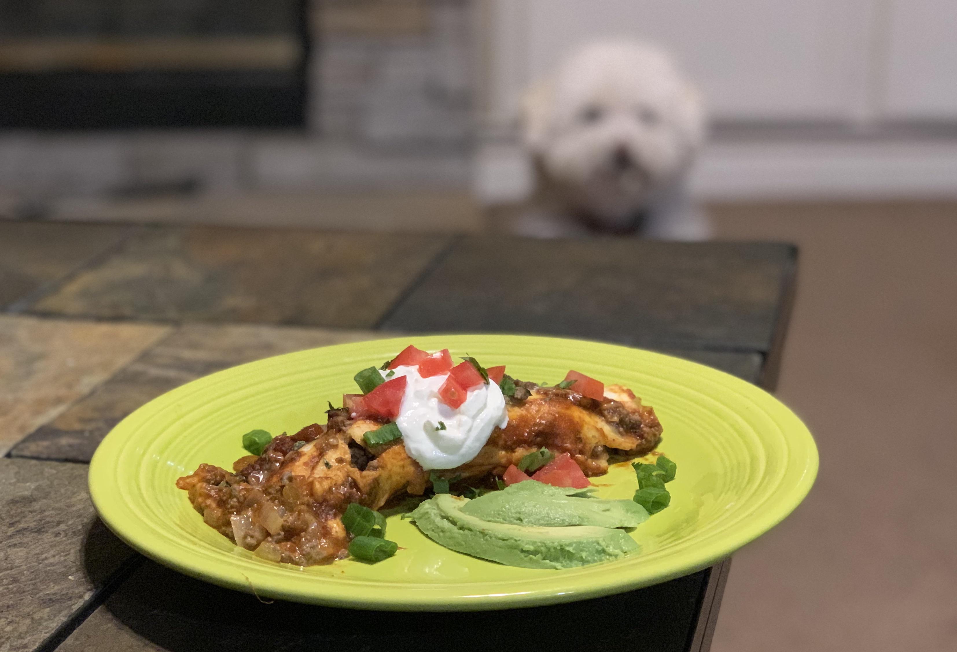 Sirloin Enchiladas!! r/samthecookingguy