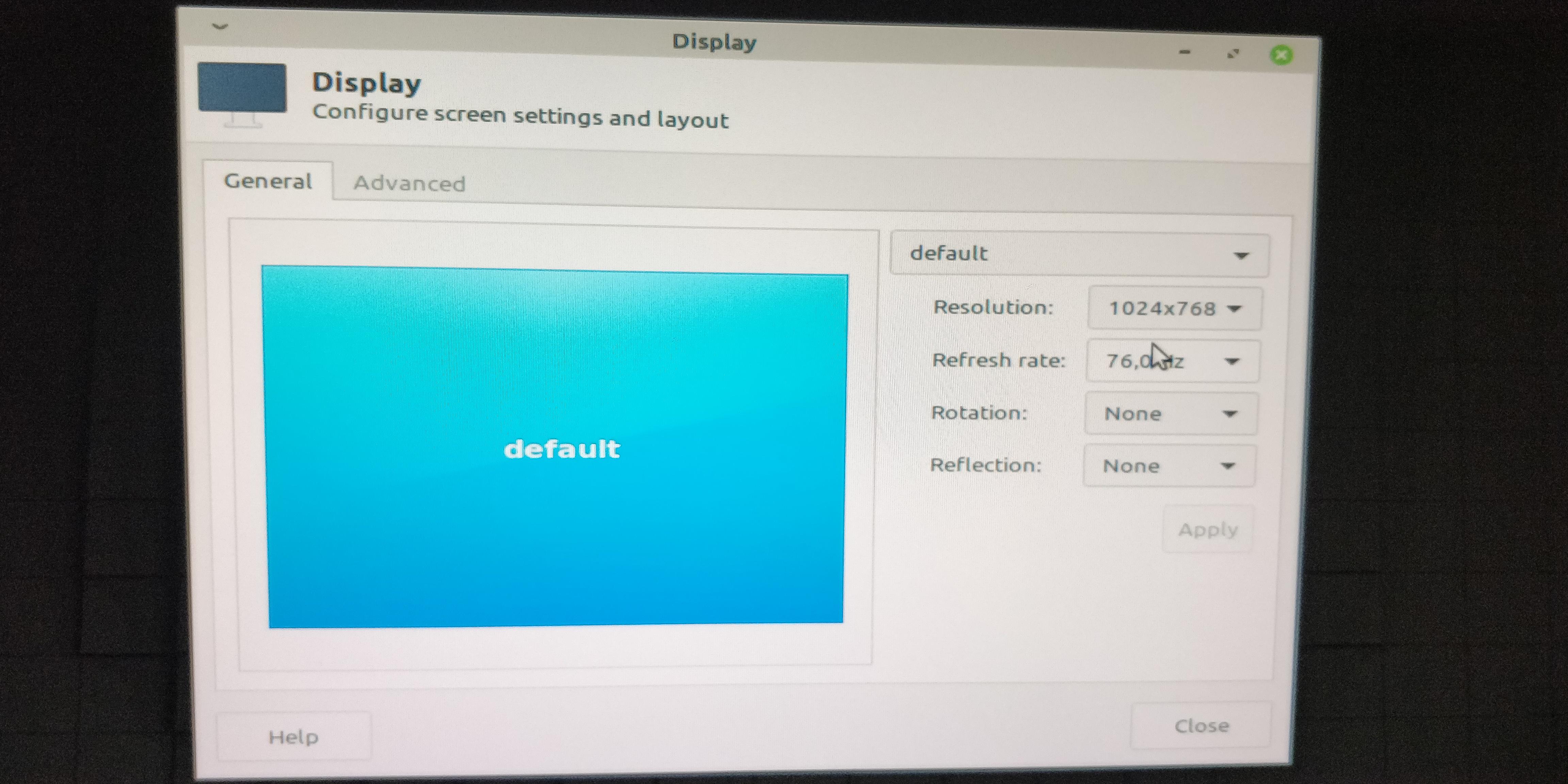 Linux mint 19.3 can't change resolution and second screen isn't getting