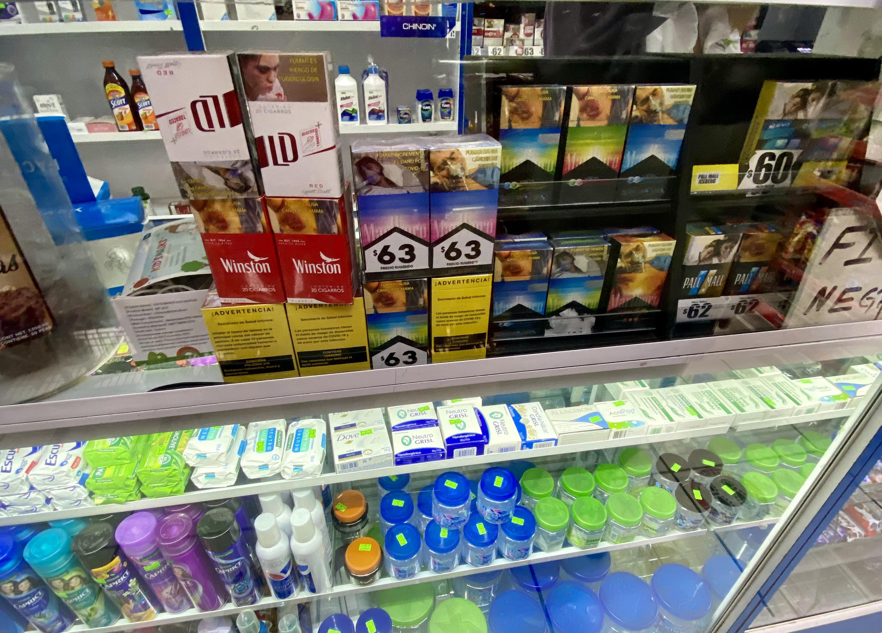 You can buy cigarettes in pharmacies in Mexico r/pics