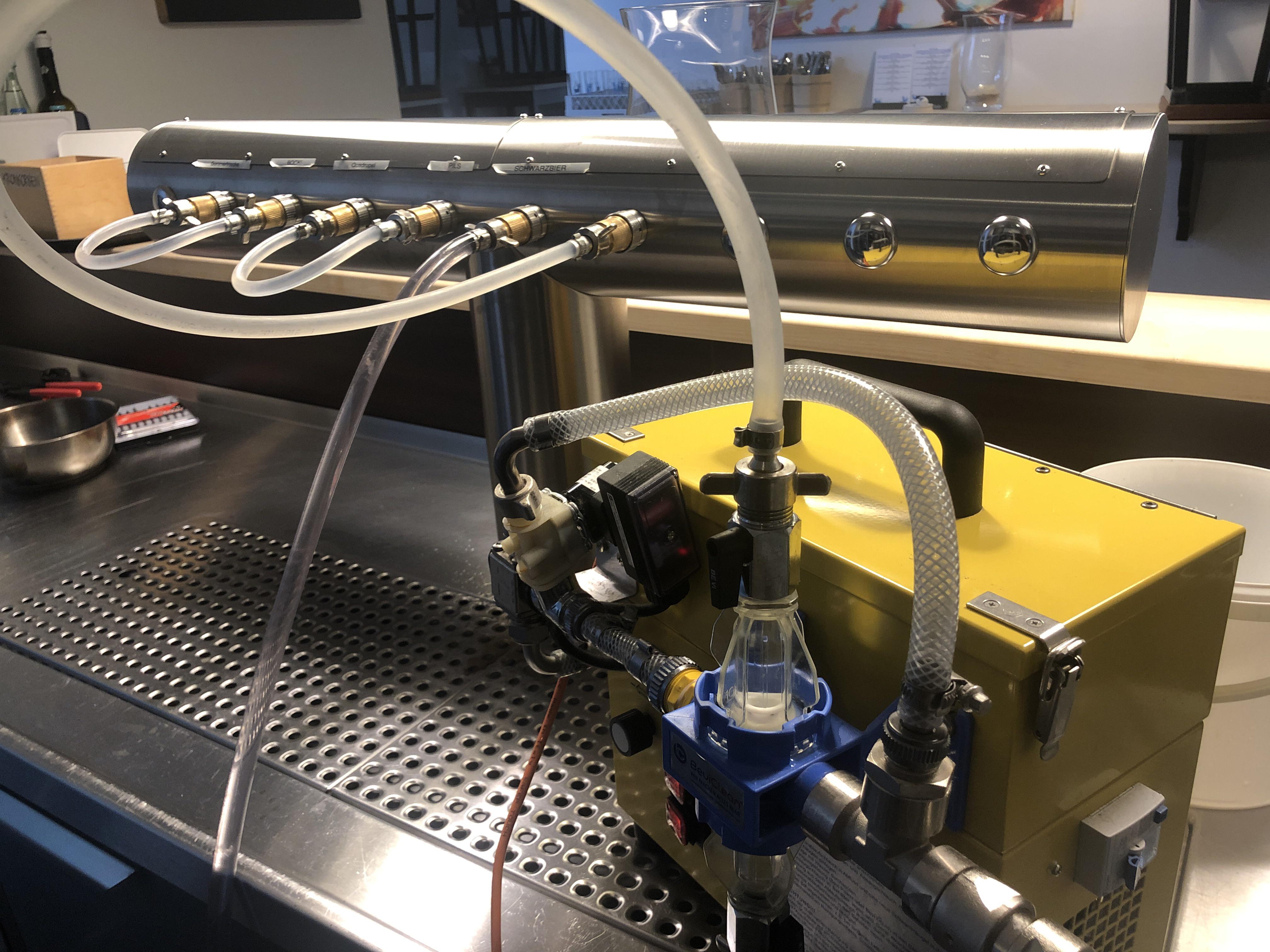 My tap cleansing setup r/TheBrewery