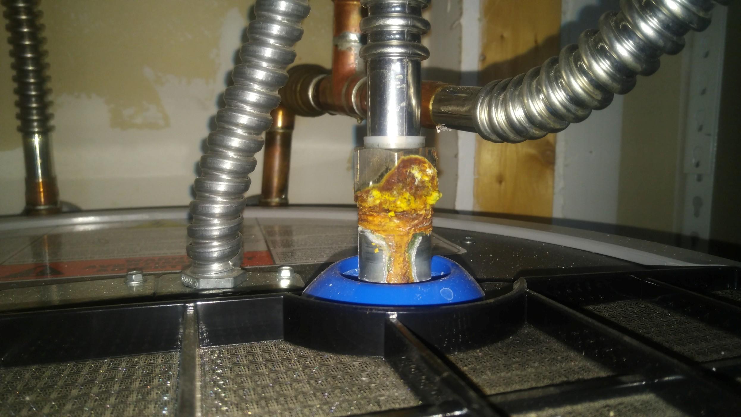 7 month old water heater, just a water leak? or something more serious