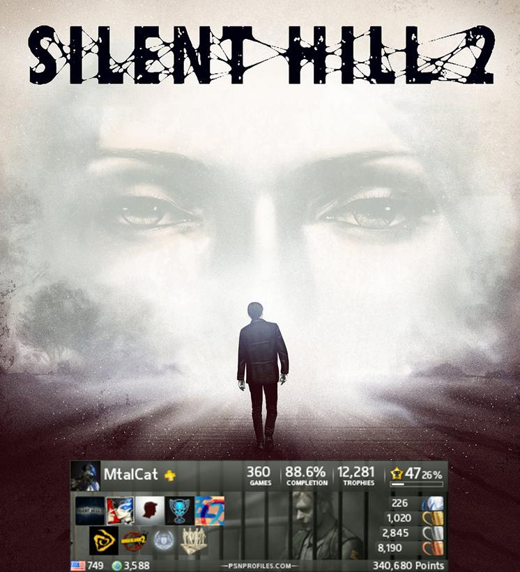 [Silent Hill 2] My new favorite platinum, difficulty 9/10 Trophies