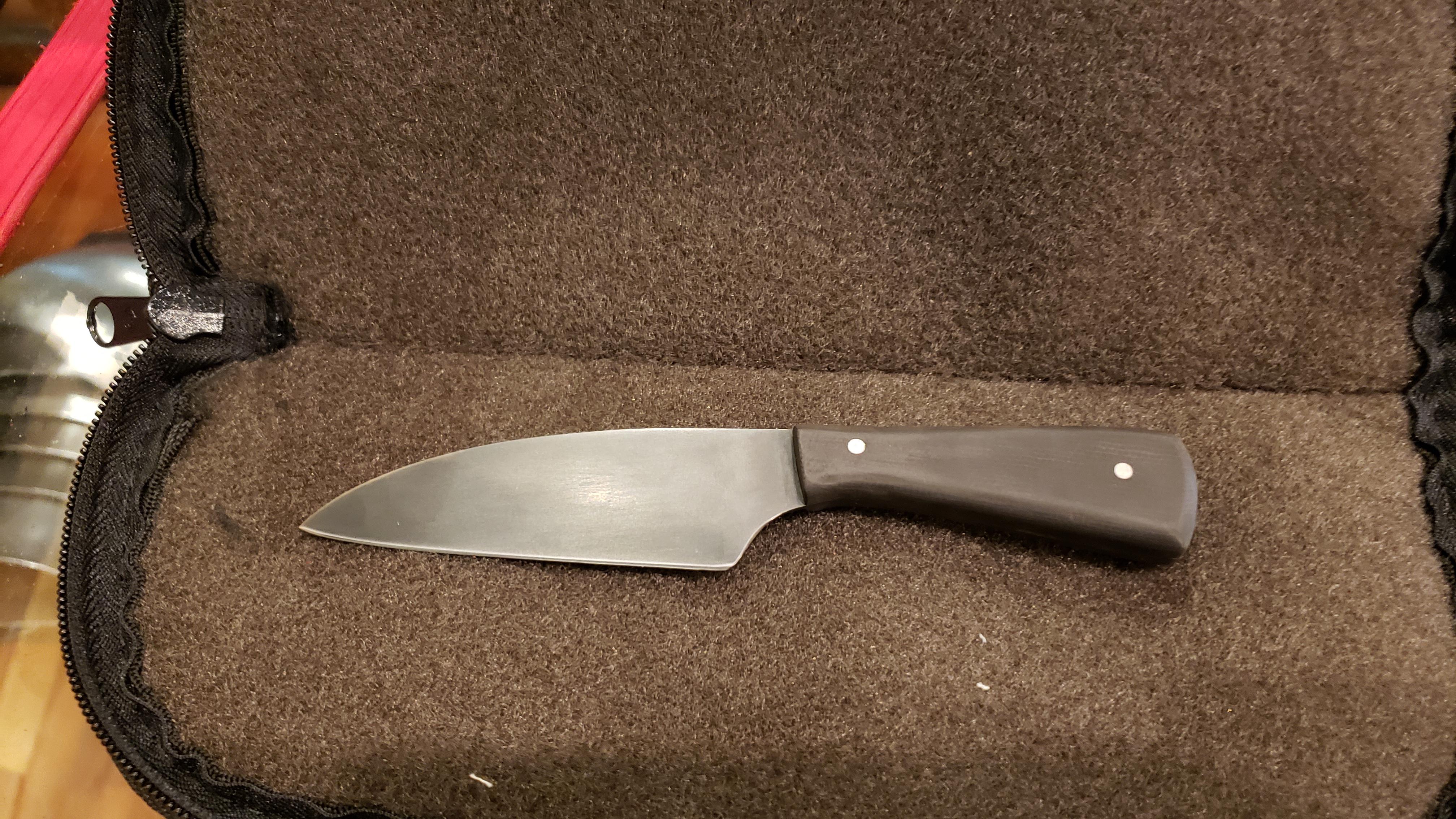 Small fishing Knife I just finished up r/Bladesmith