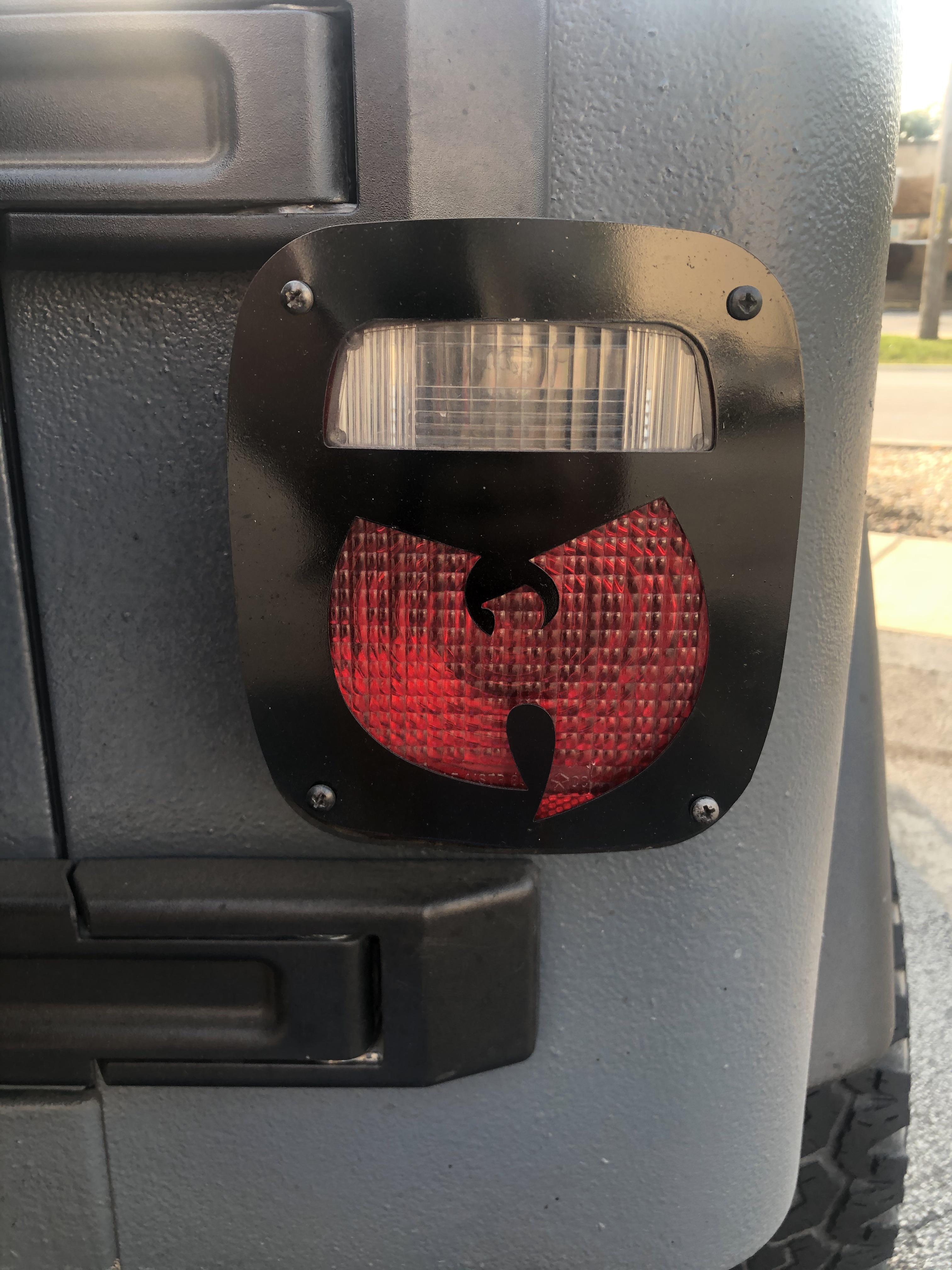 My tail lights wutang