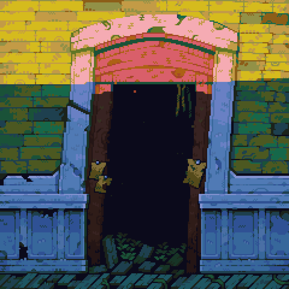 Lost entrance r/PixelArt