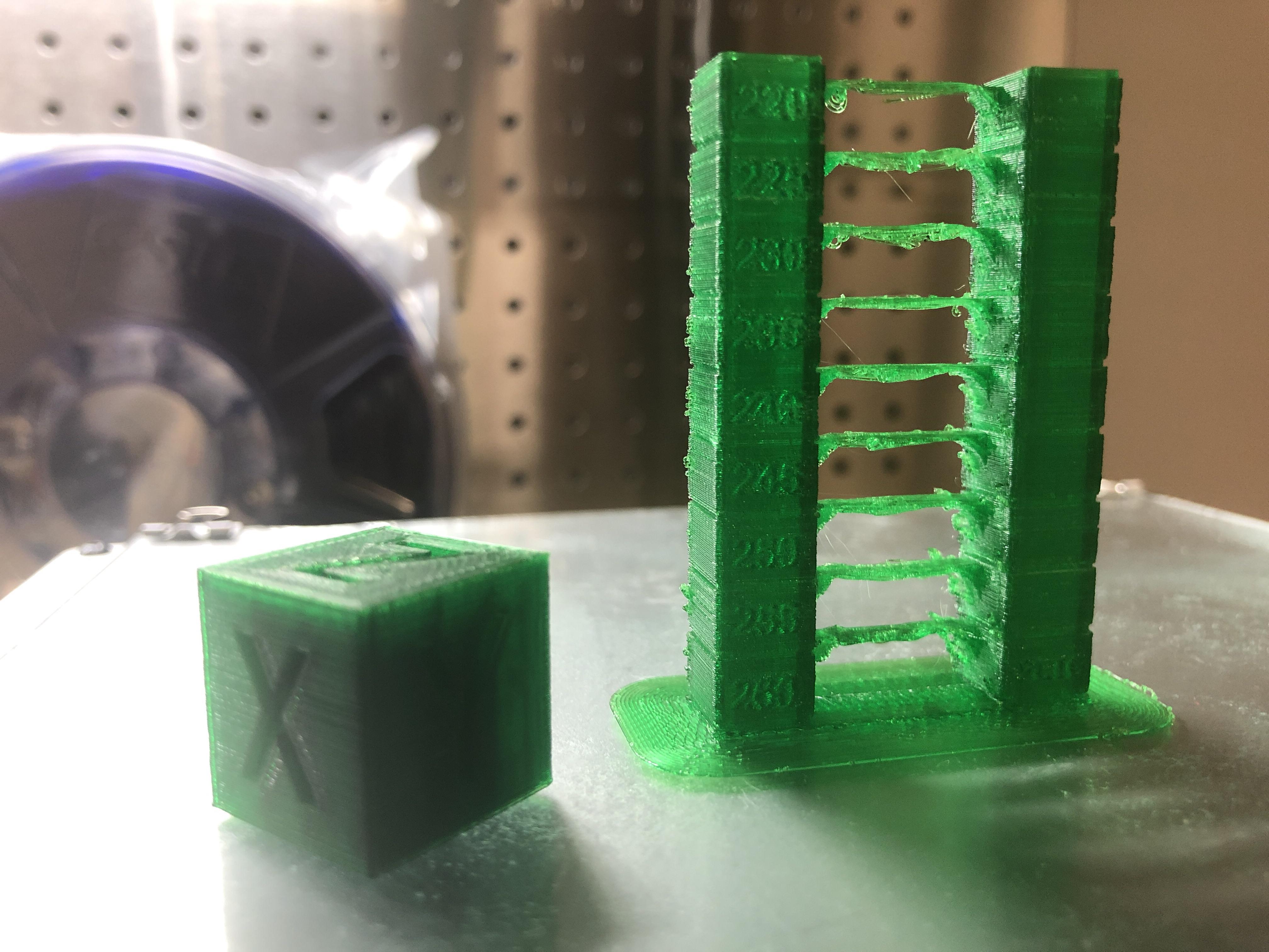 First time with PETG. What temp should I use based off of this? r