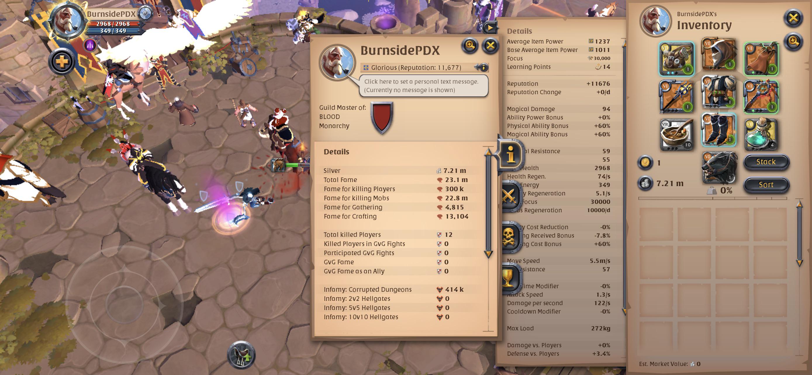 Trial By Fire 90 W/L Rate 1v1 Hunter CD (400k Infamy), Fire Mage, on