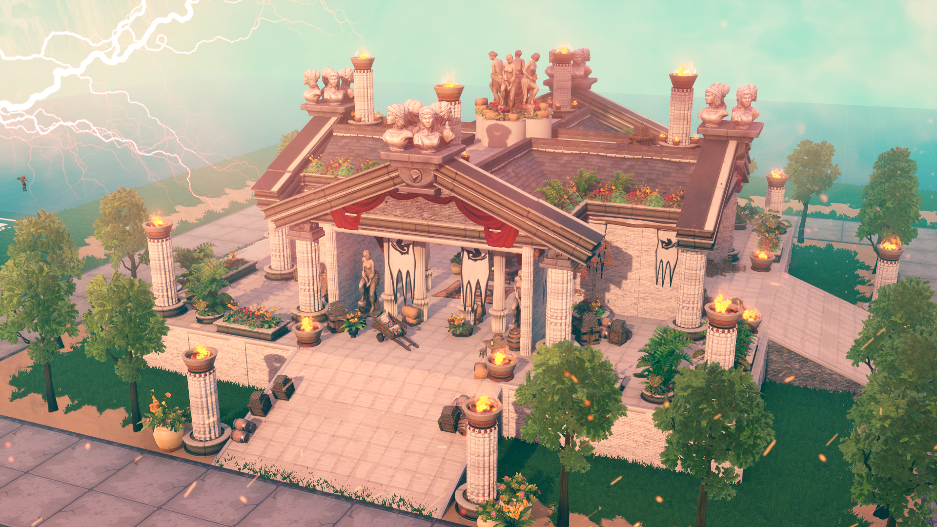 Fortnite "Temple Of Athene" Concept r/FortniteCreative