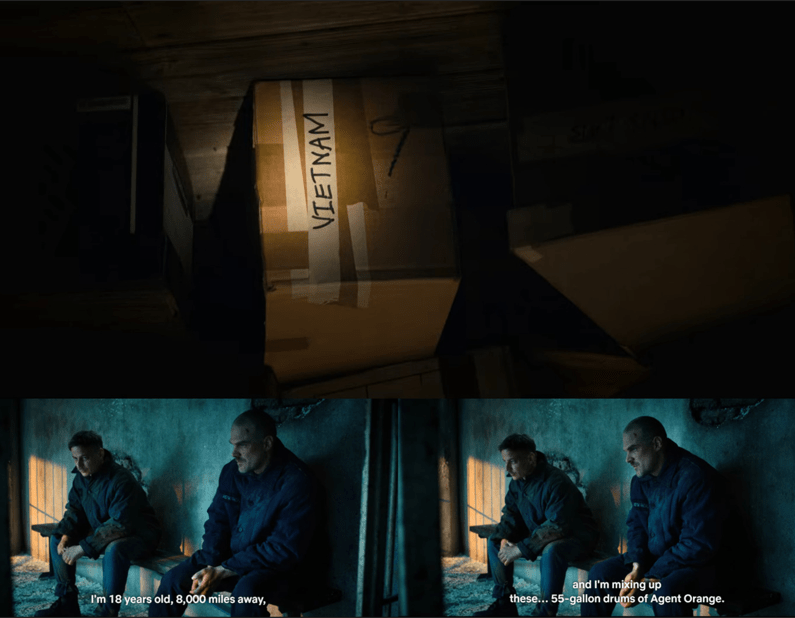 I love how they hinted at Hopper's backstory back in season 2 and