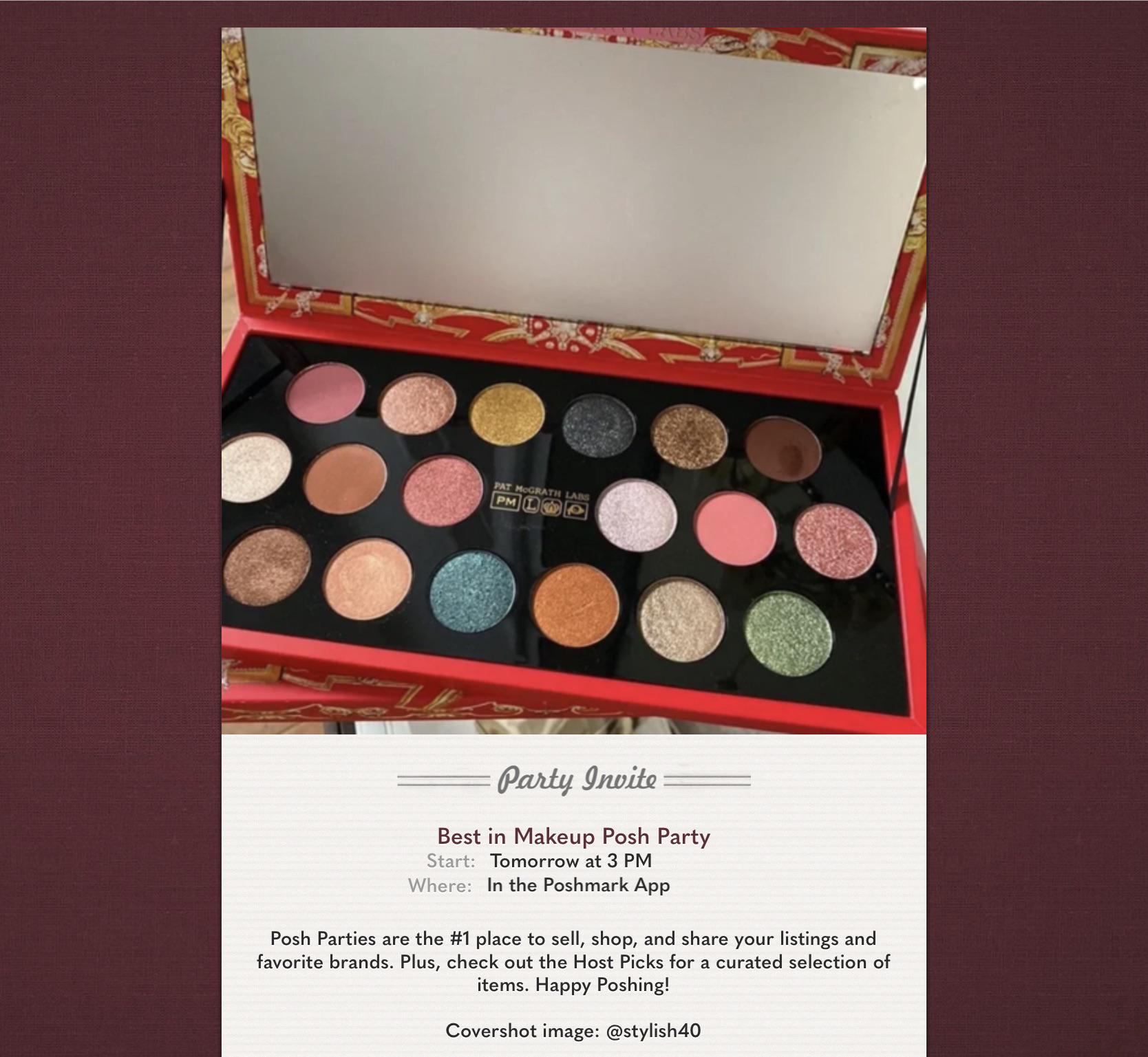 Used makeup as the party cover photo r/BehindTheClosetDoor