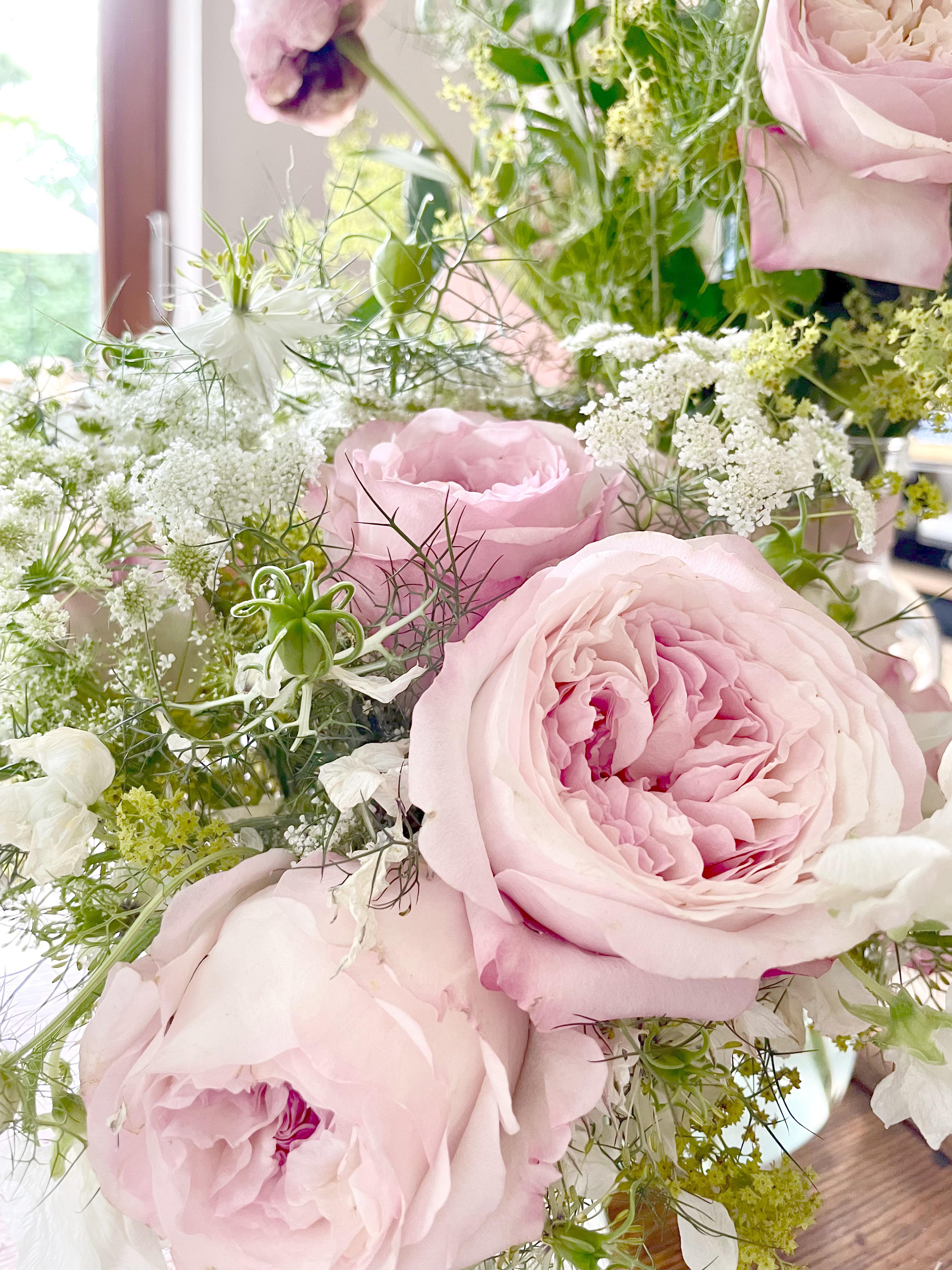 My wedding bouquet of David Austin Keira roses 💖 DavidAustinRoses